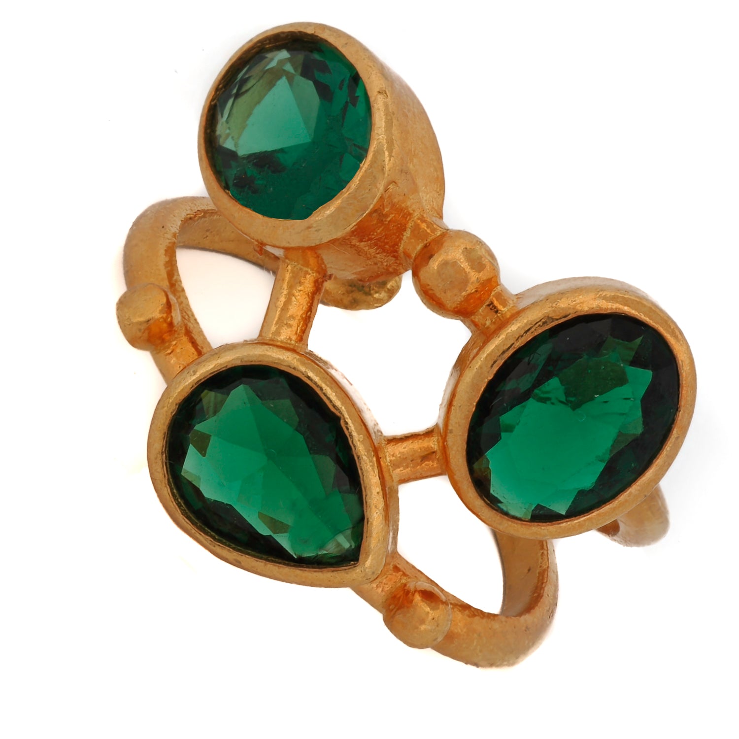 Elegant Cleopatra Inspired Jade Ring
