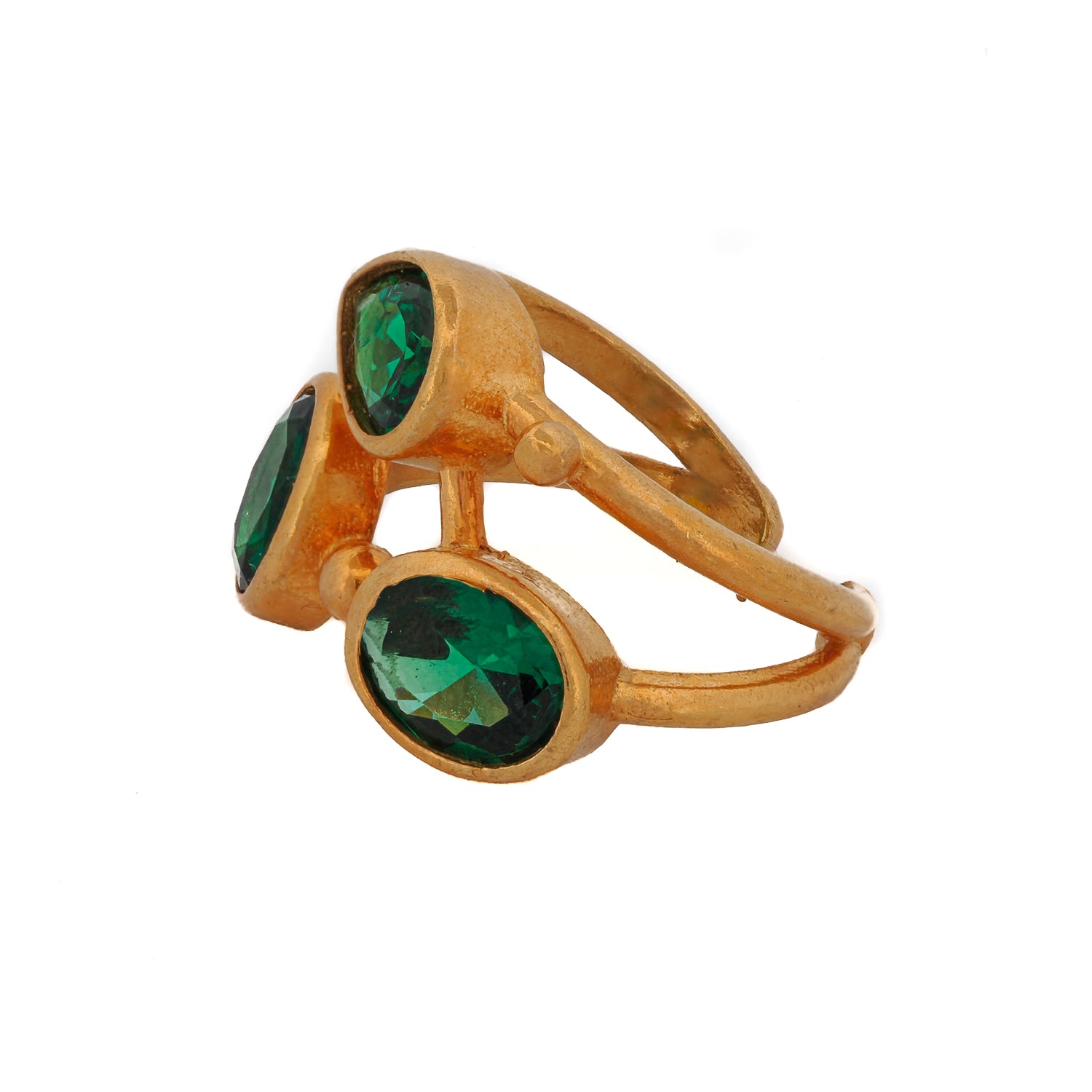 Adjustable Cleopatra Jade Ring