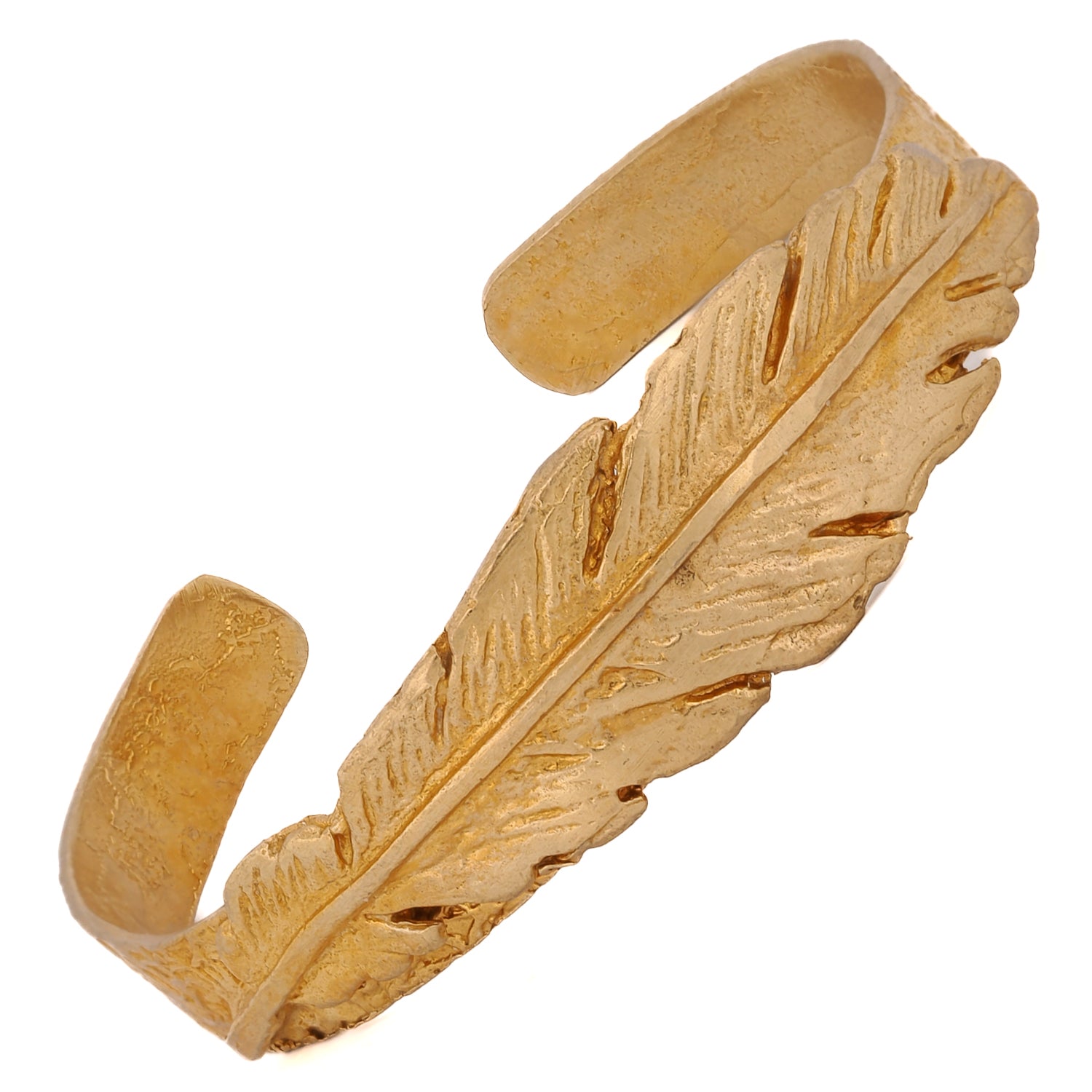 Fashionable Cleopatra Leaf Gold Bracelet