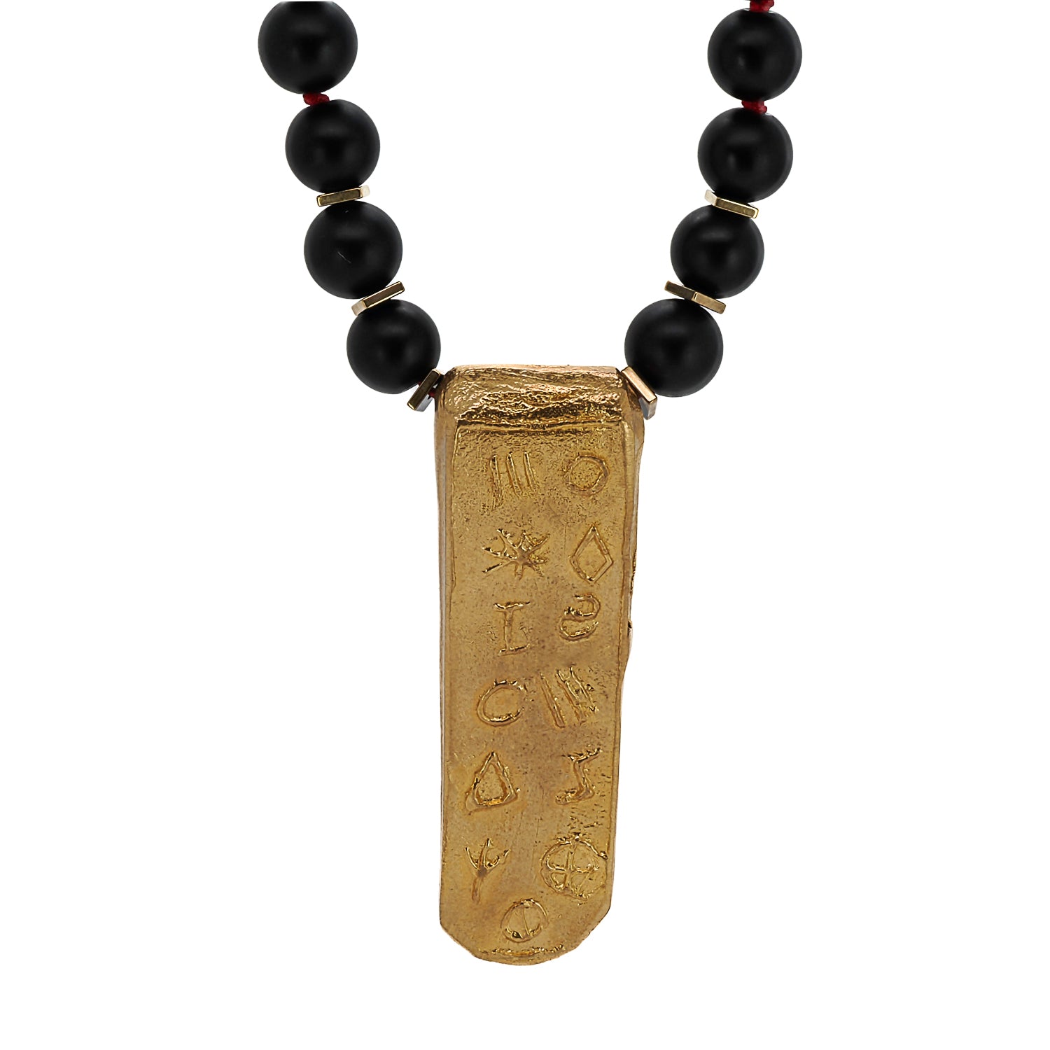 Versatile Opulence: Rich 24K Gold Plated Beads and Intricate Bronze Accents