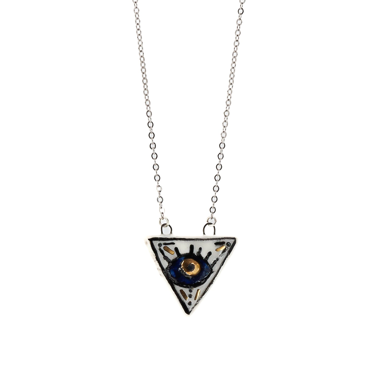 Pendant Dimensions: 1" height, 1" width - A captivating centerpiece of mysticism.