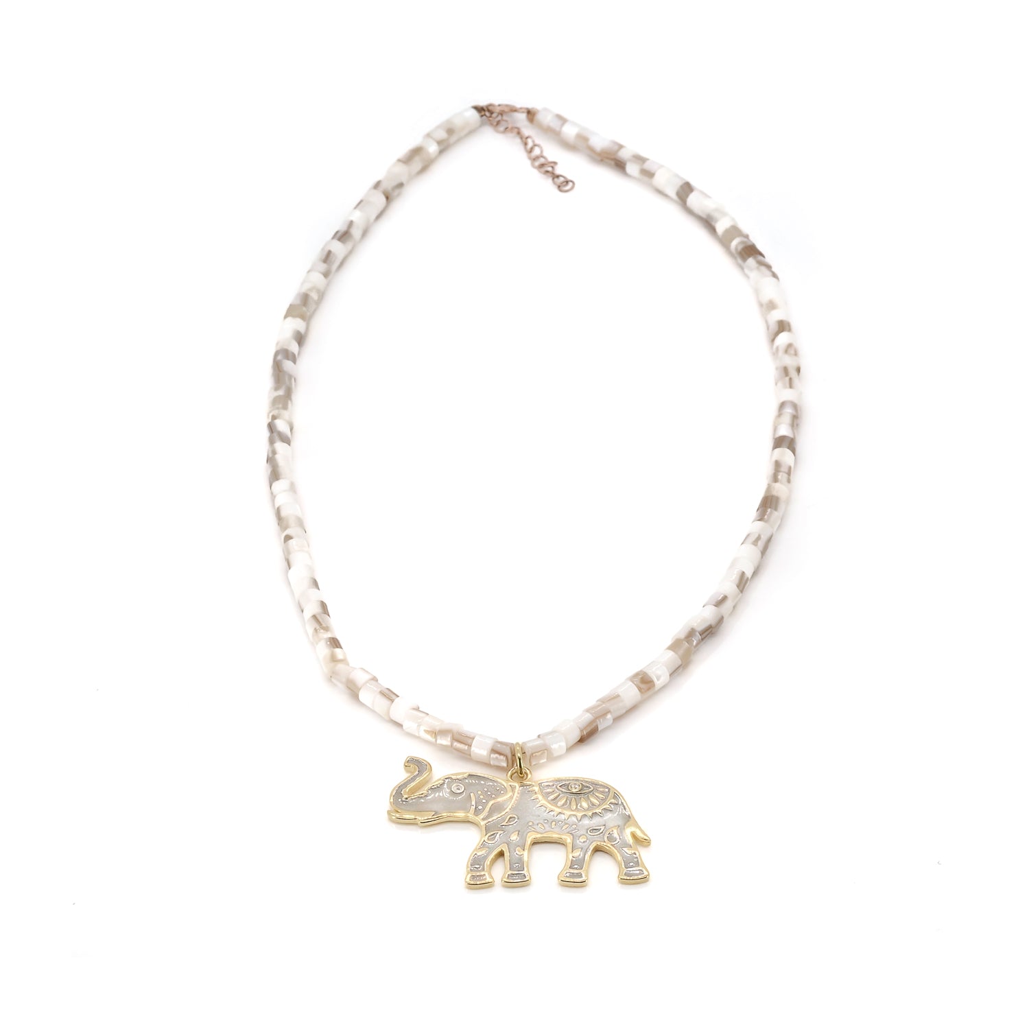 Handmade Luck & Prosperity Pearl Necklace