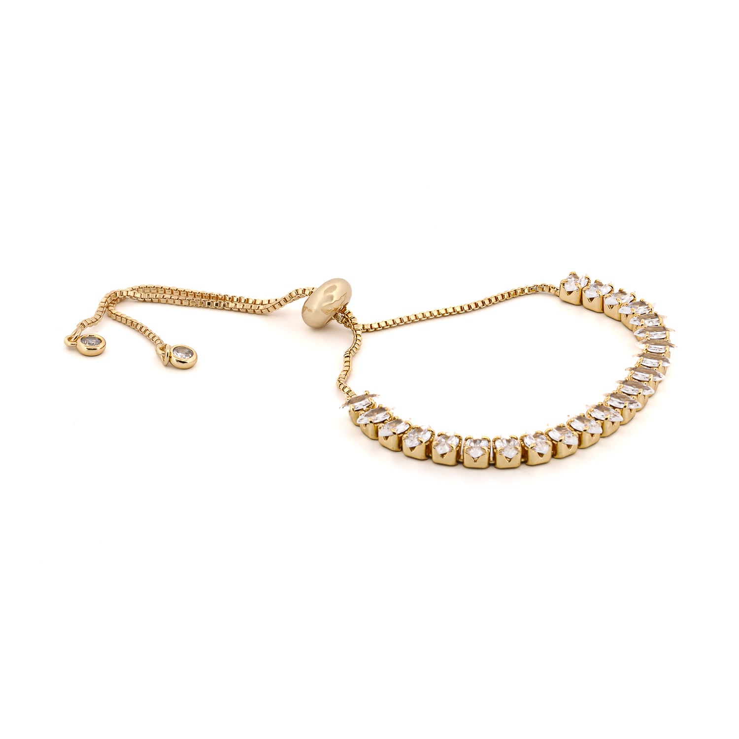 Sleek and Stylish: Sparkly Diamond Bracelet