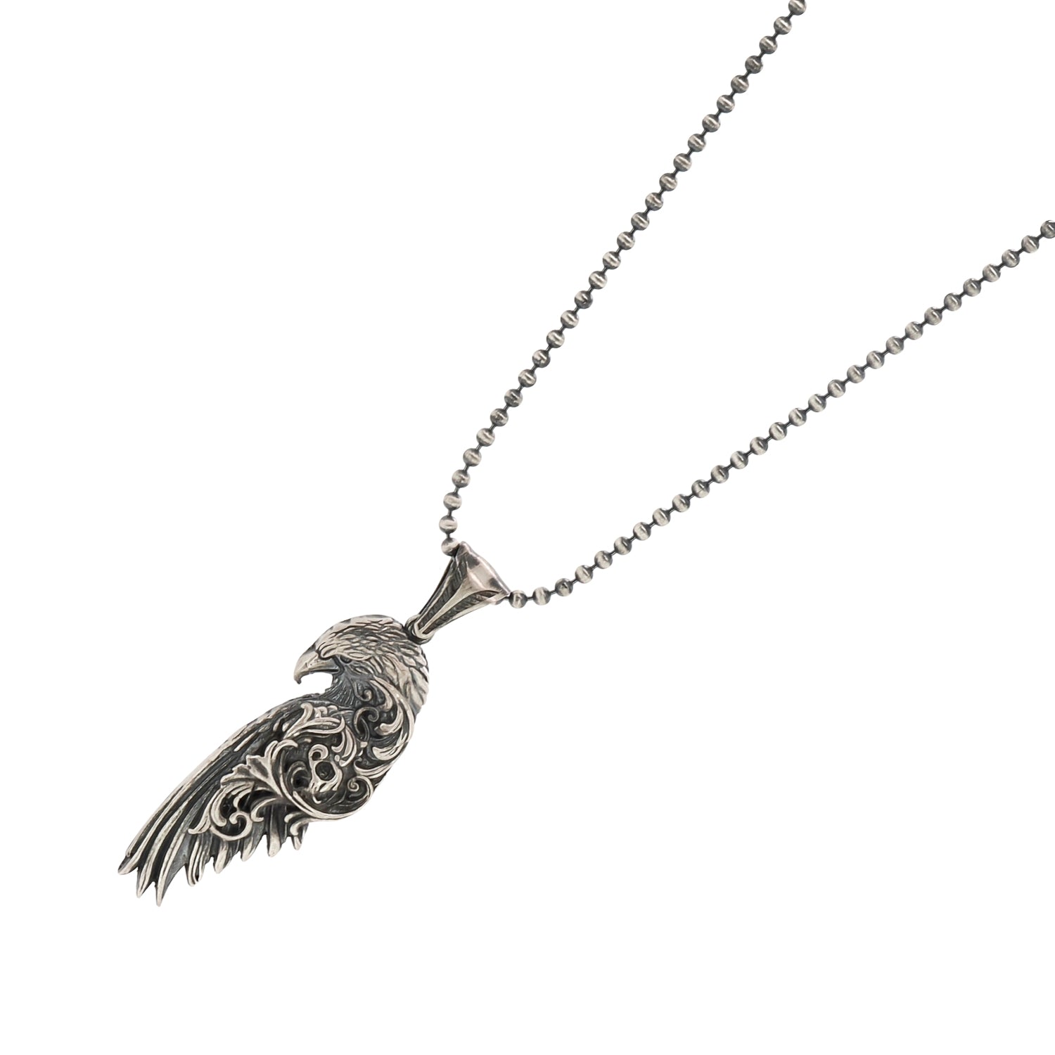 eagle symbol pendant on 925 sterling silver chain