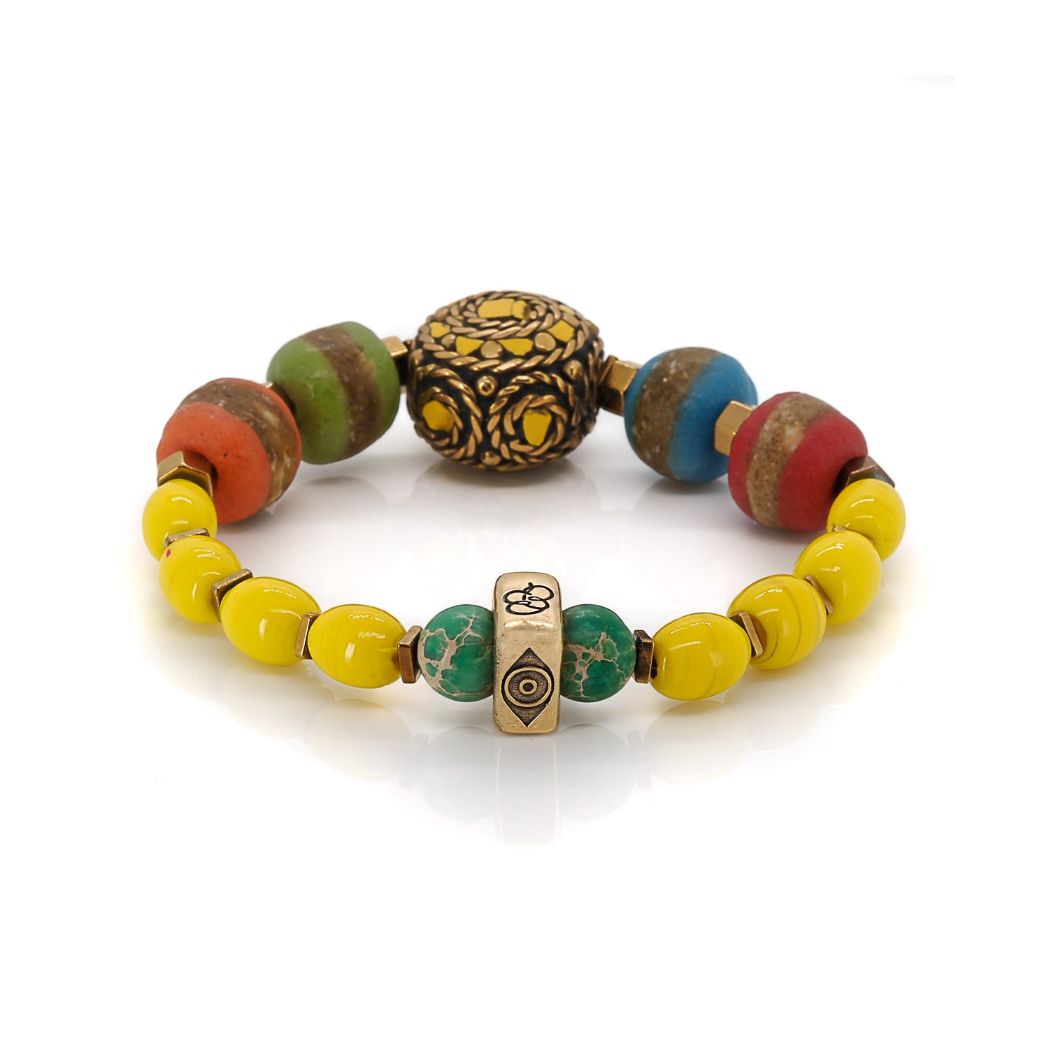 African Beads and Nepal Meditation Beads - A fusion of cultures and mindfulness.