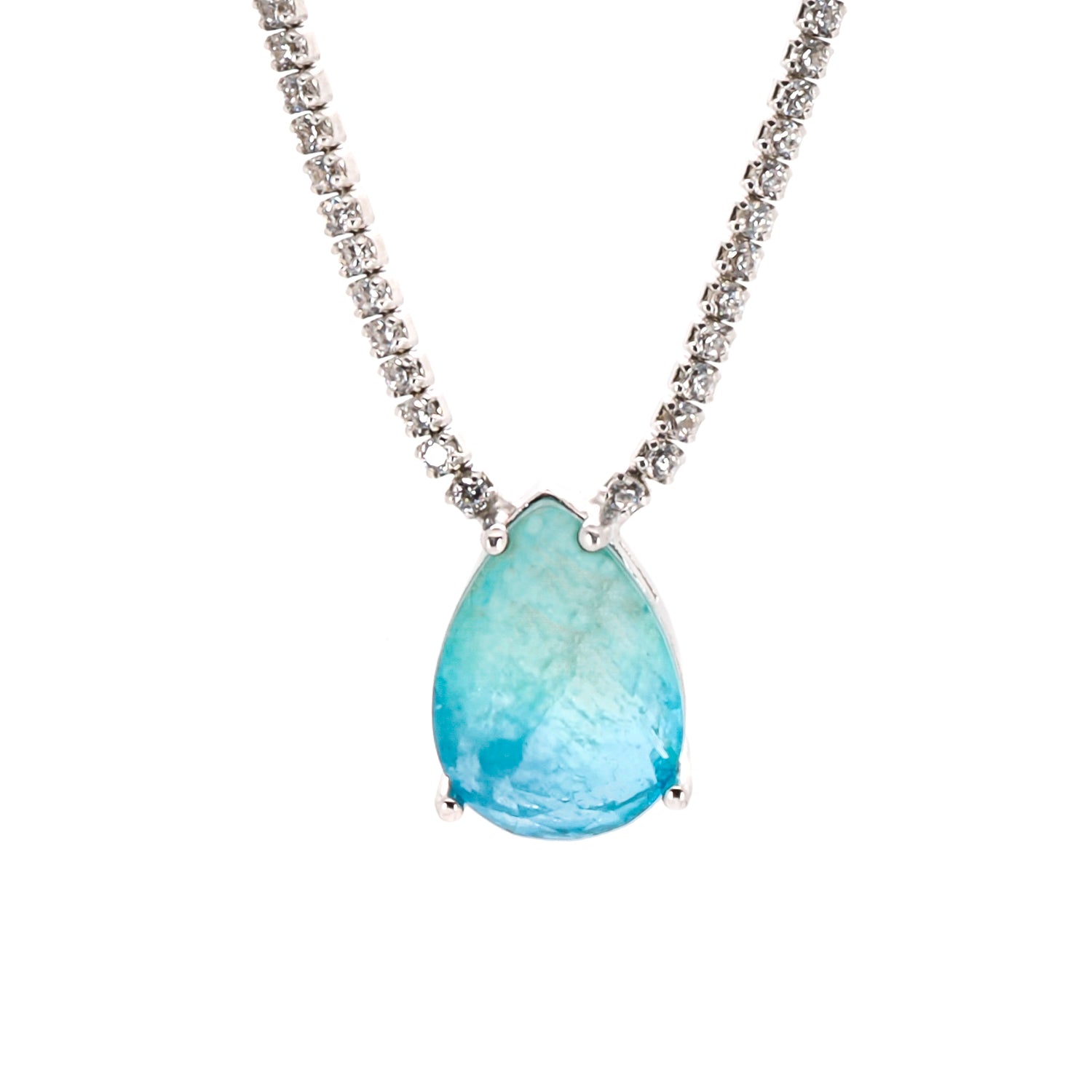 Vibrant Colors and Diamonds: Teardrop Paraiba Tourmaline Jewelry