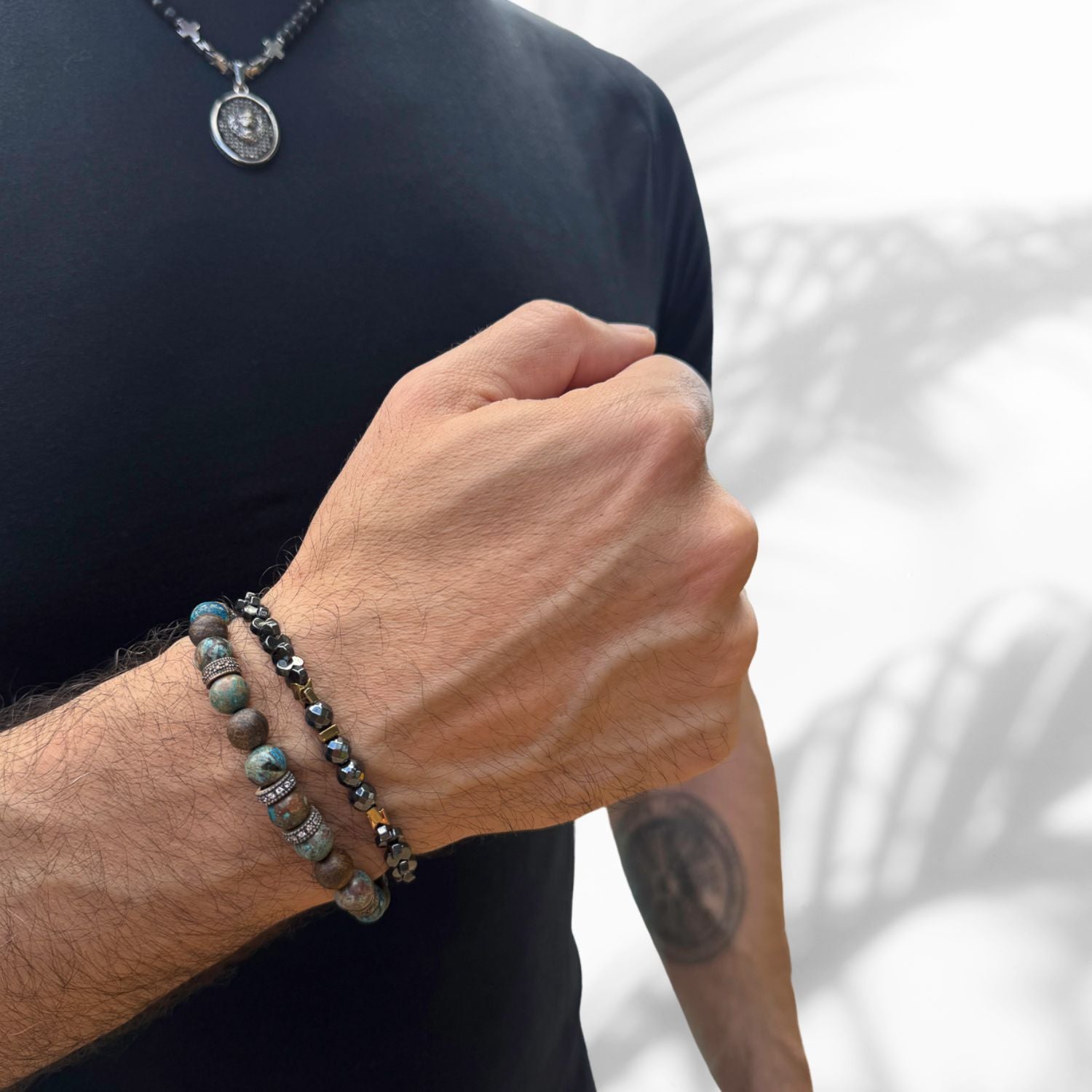 Elegant Turquoise Beaded Bracelet