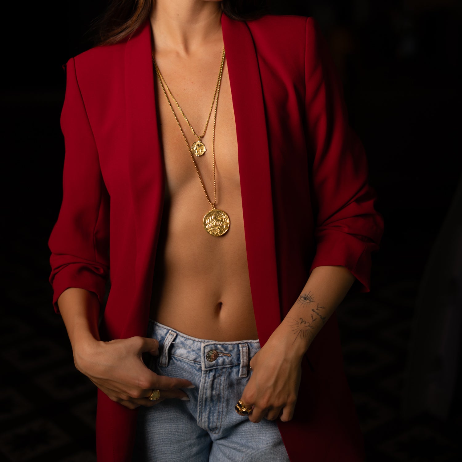 Alexander’s Victory Medallion Necklace