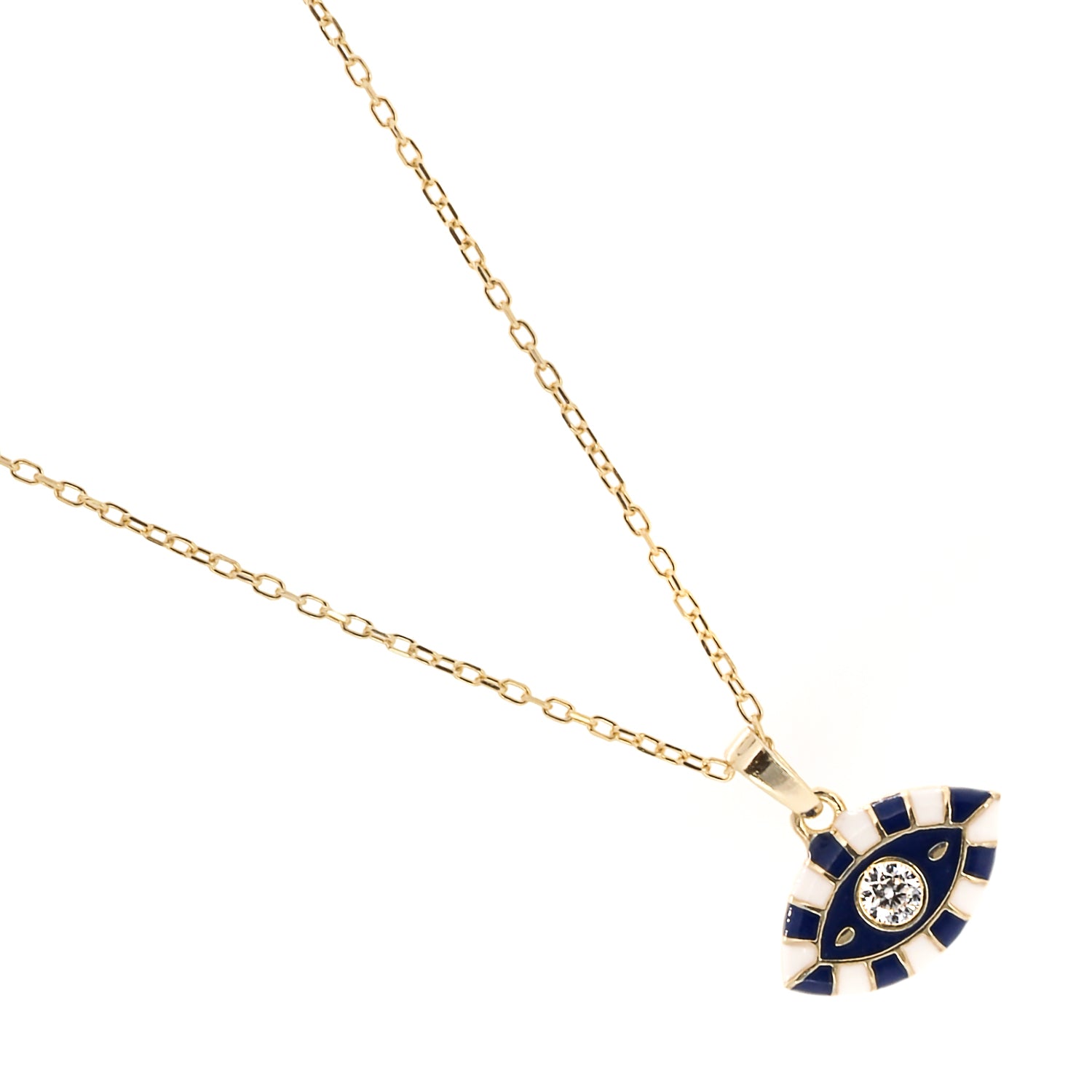 Black And White Evil Eye Necklace, a symbol of protection and intuition, handcrafted with love and dedication.