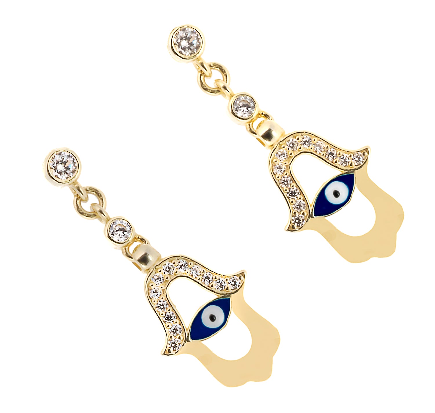 Symbolic Meaning - The Hamsa and Evil Eye charms combined for protection