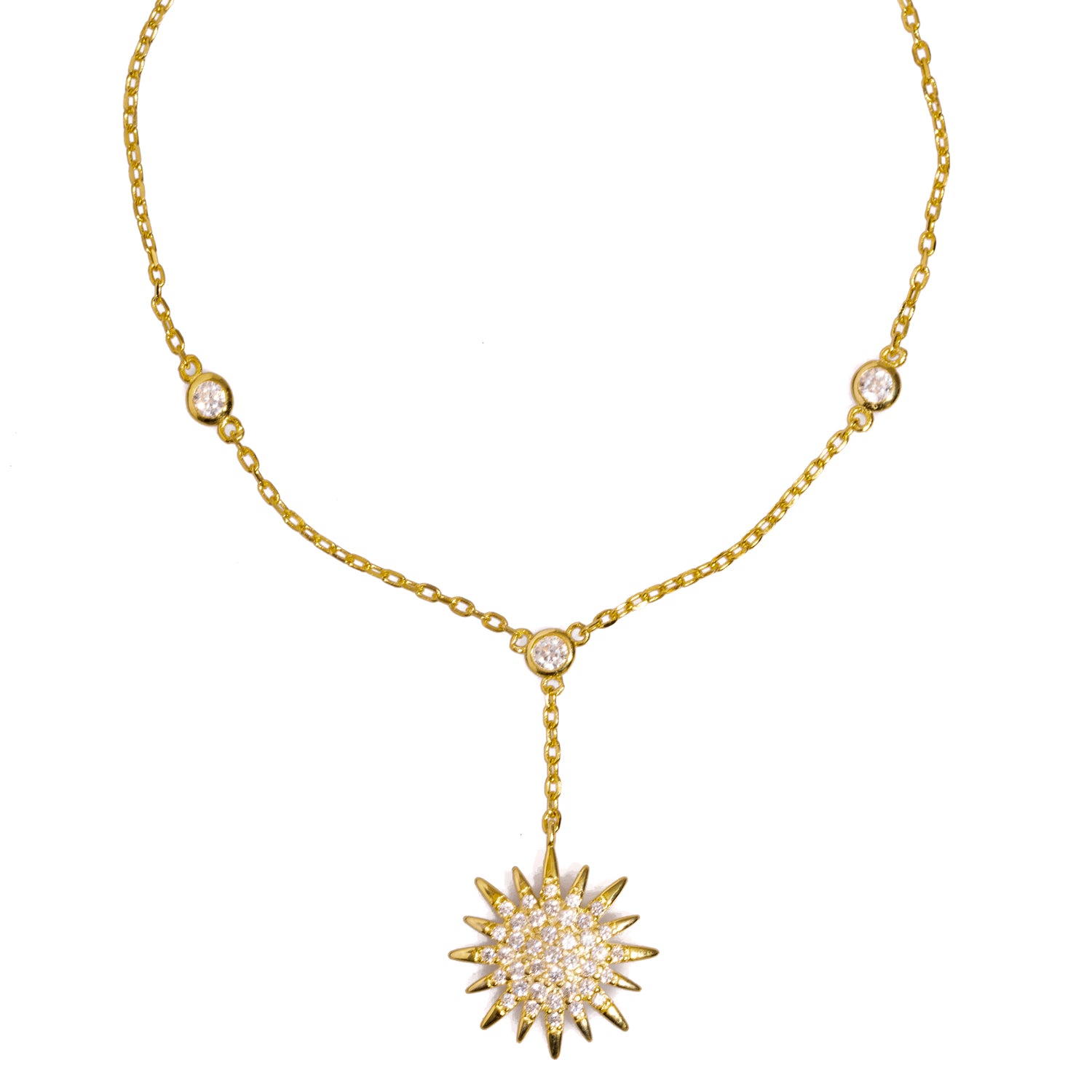 Diamond and Gold Sun Hand Bracelet with Extended Chain for a Unique and Chic Fashion Accessory