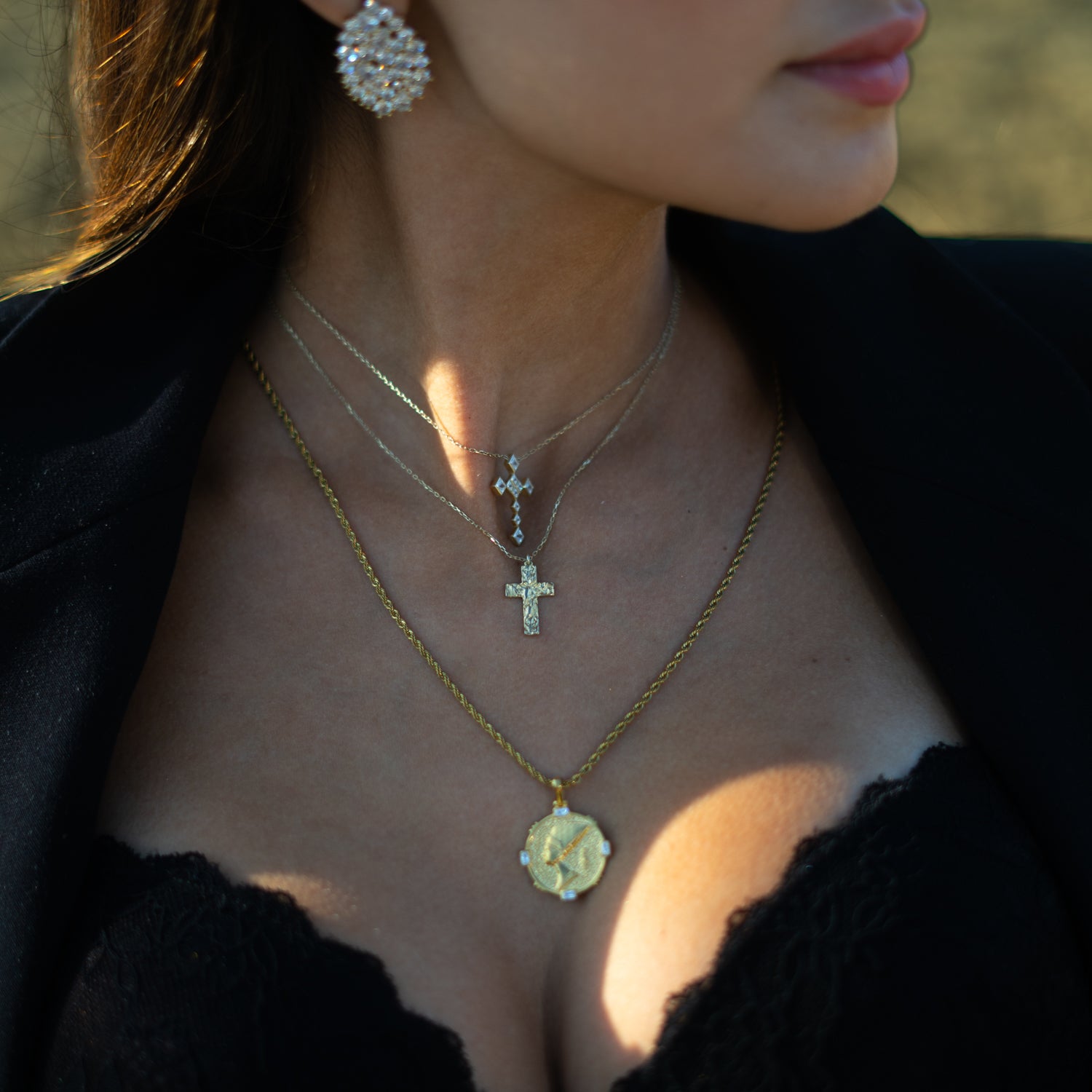 Divine Faith Minimalist Cross Necklace