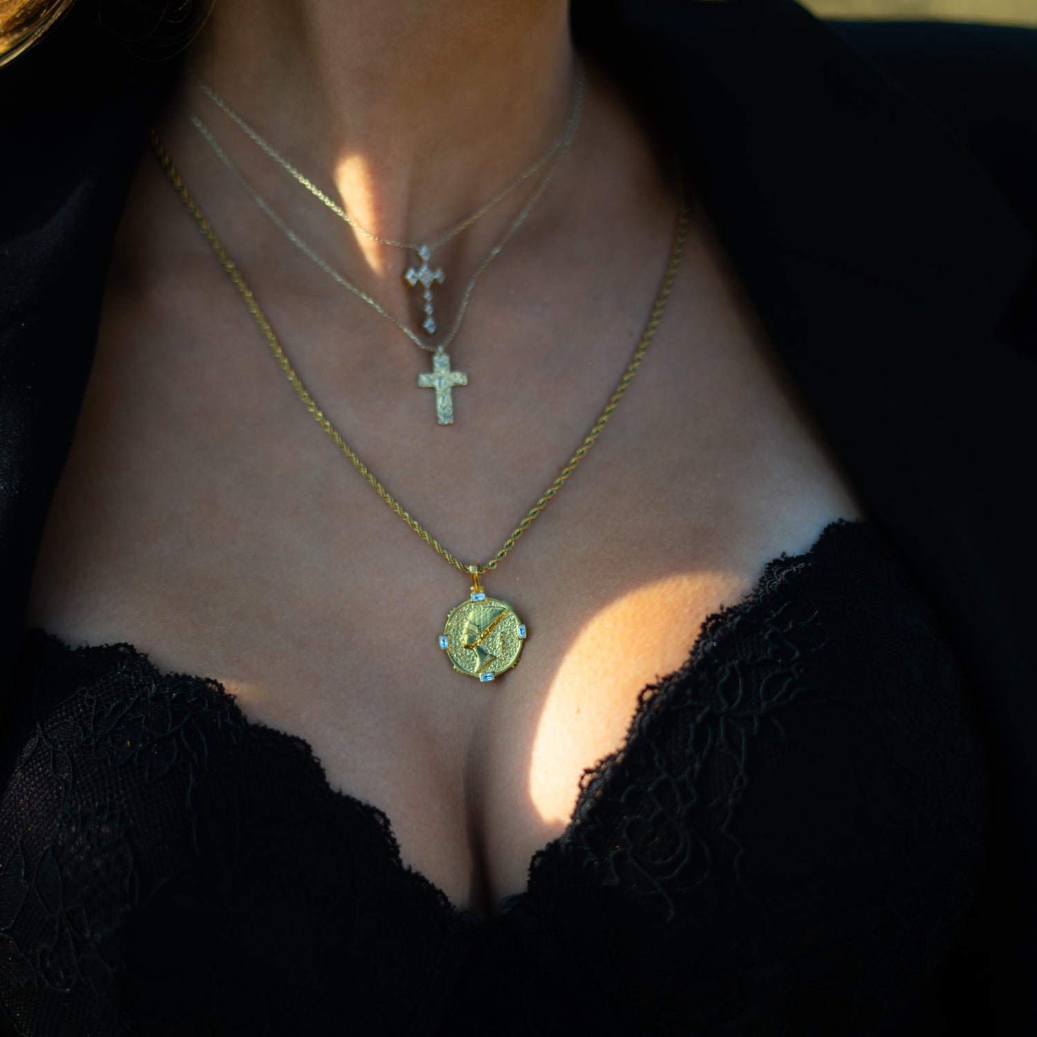 Divine Faith Minimalist Cross Necklace