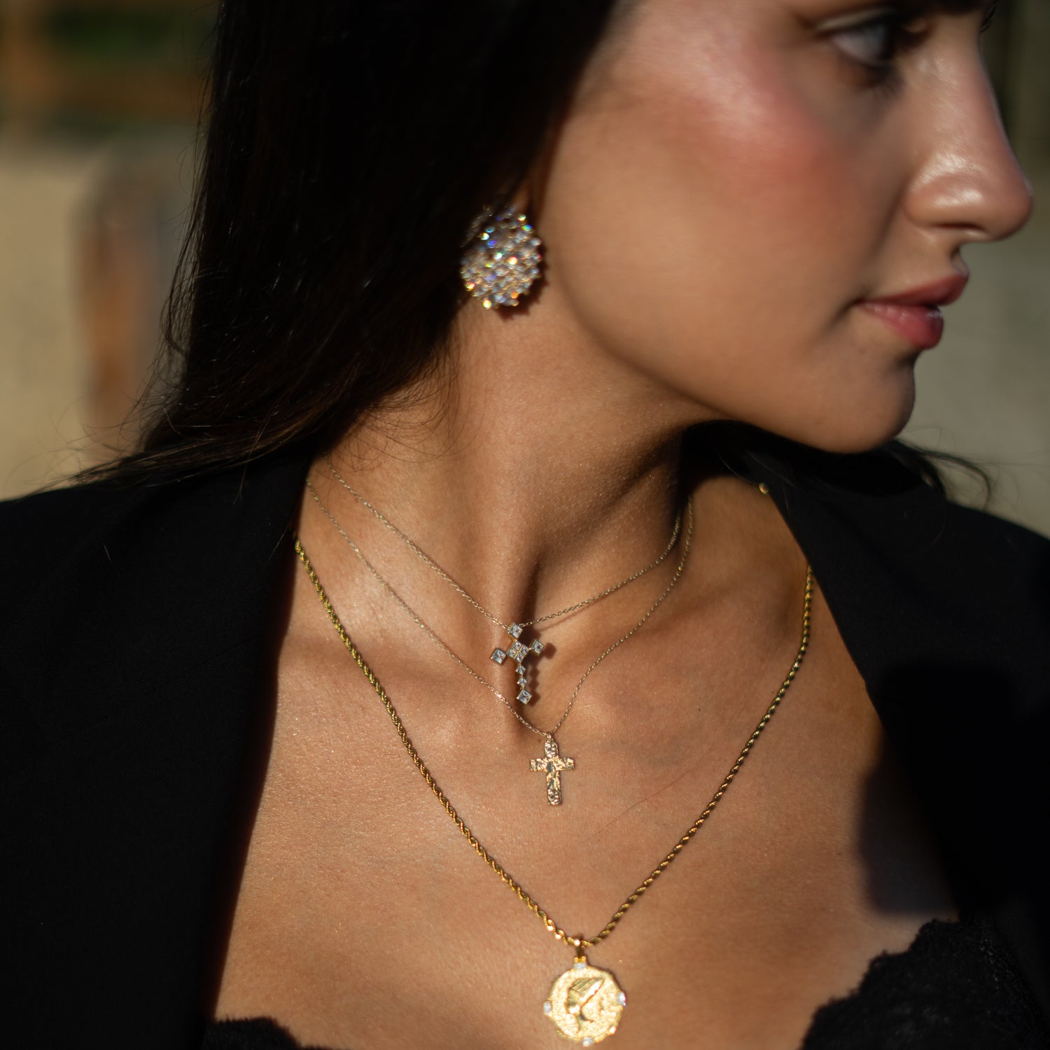 Divine Faith Minimalist Cross Necklace