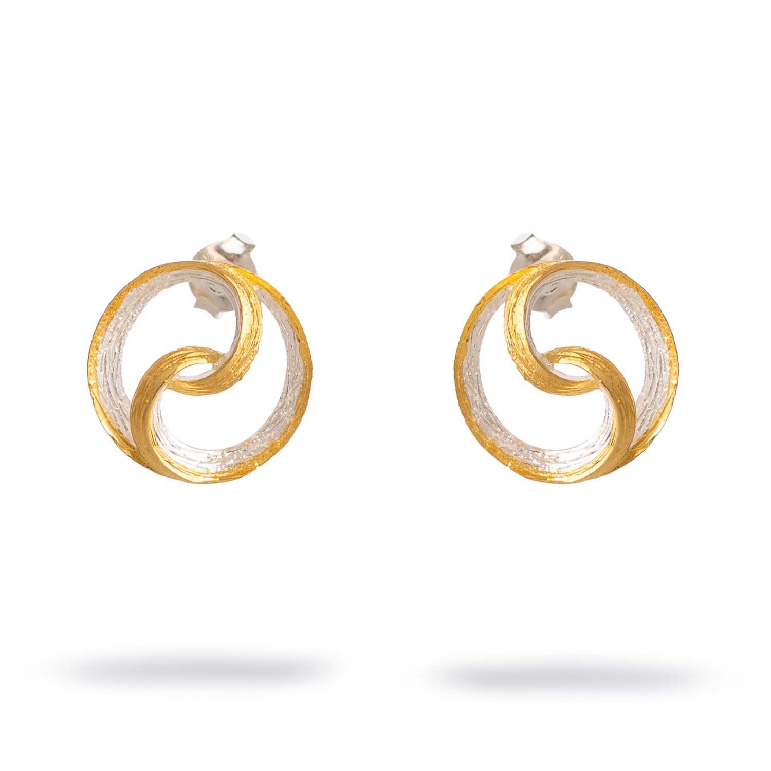 Eternal Balance Mixed Metal Earrings