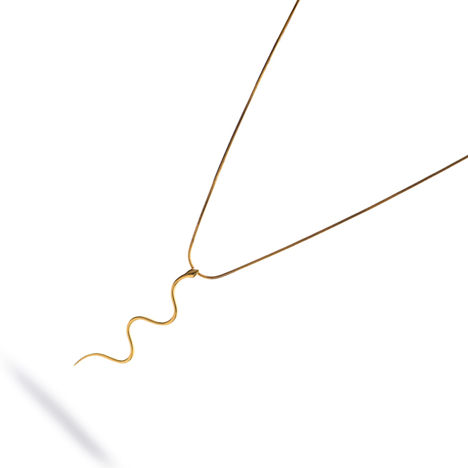 Eternal Serpent Gold Necklace