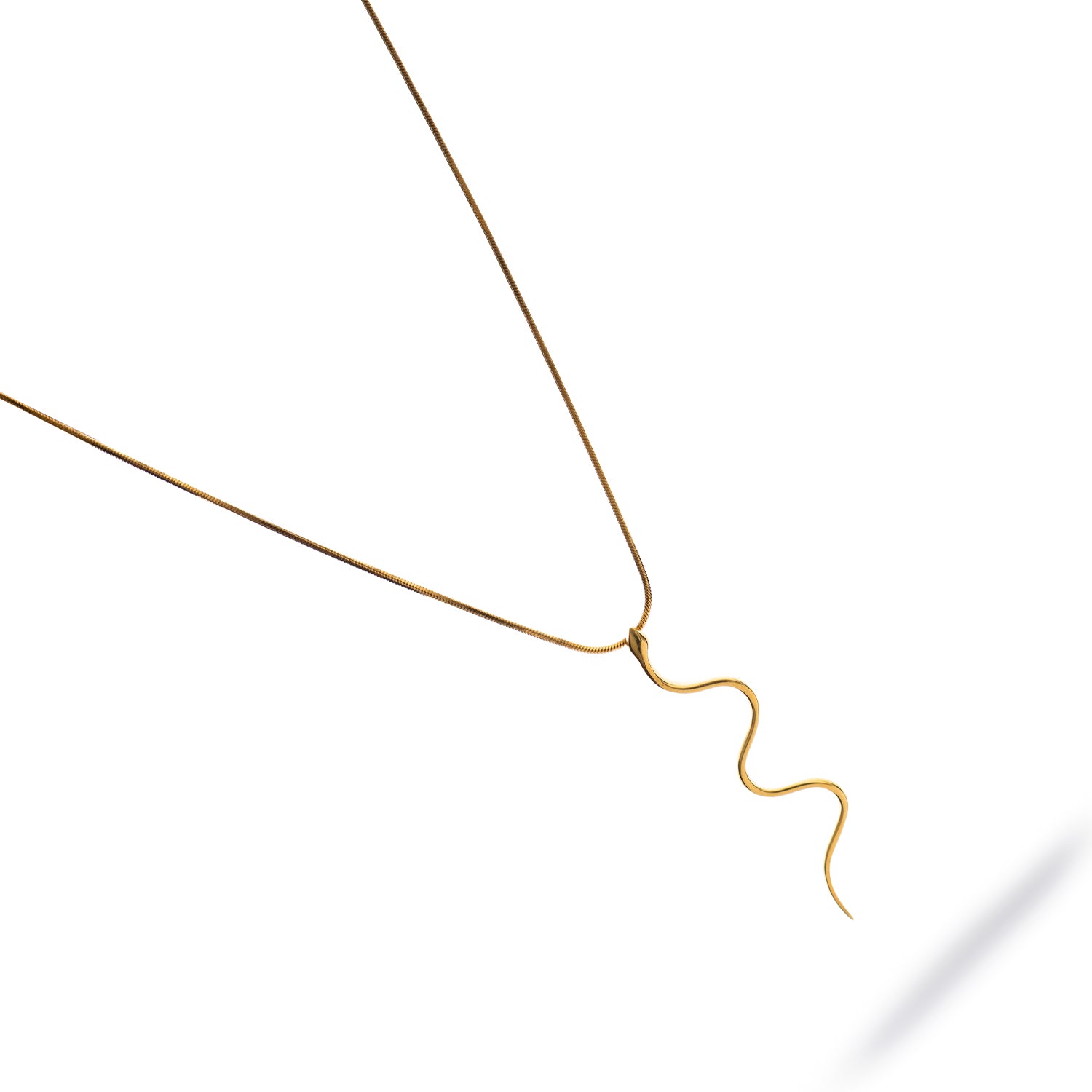 Eternal Serpent Gold Necklace