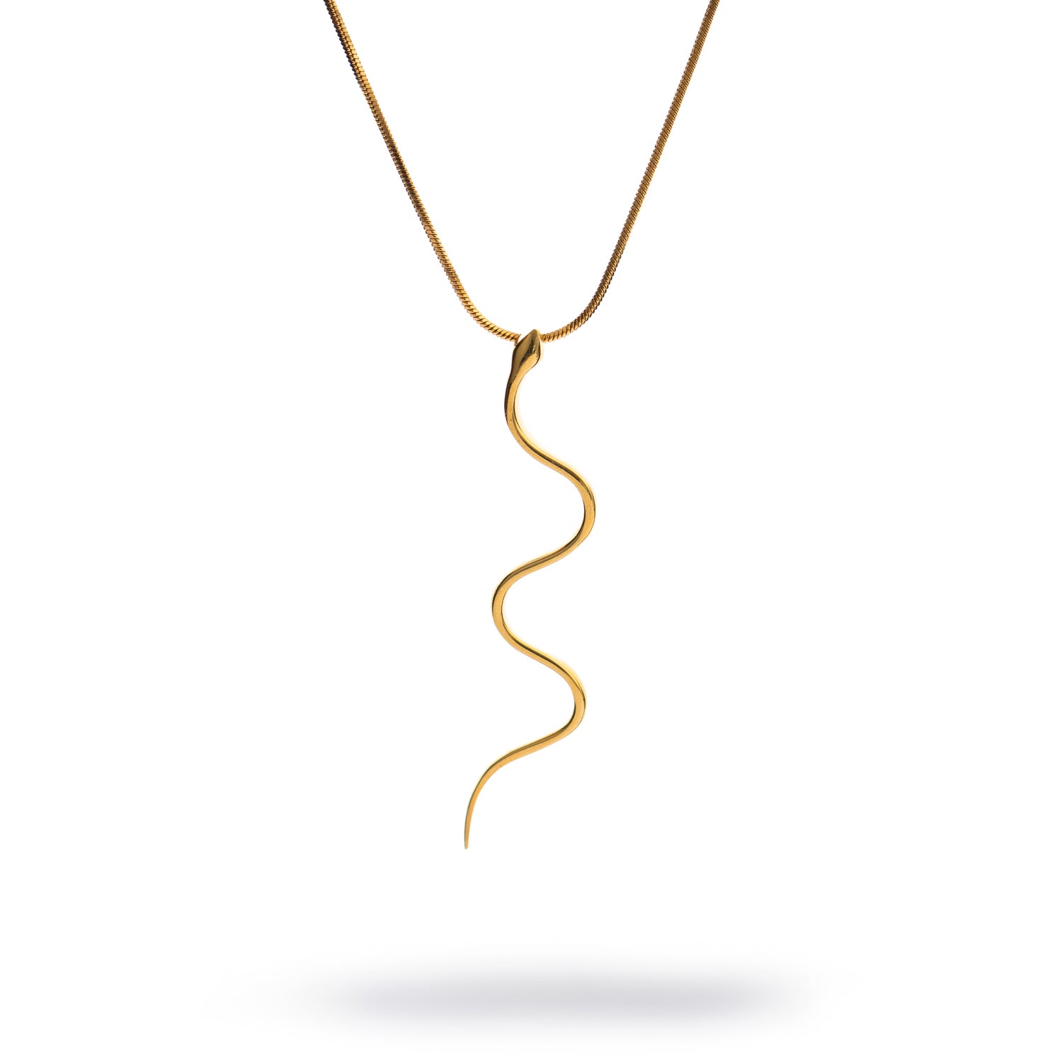 Eternal Serpent Gold Necklace