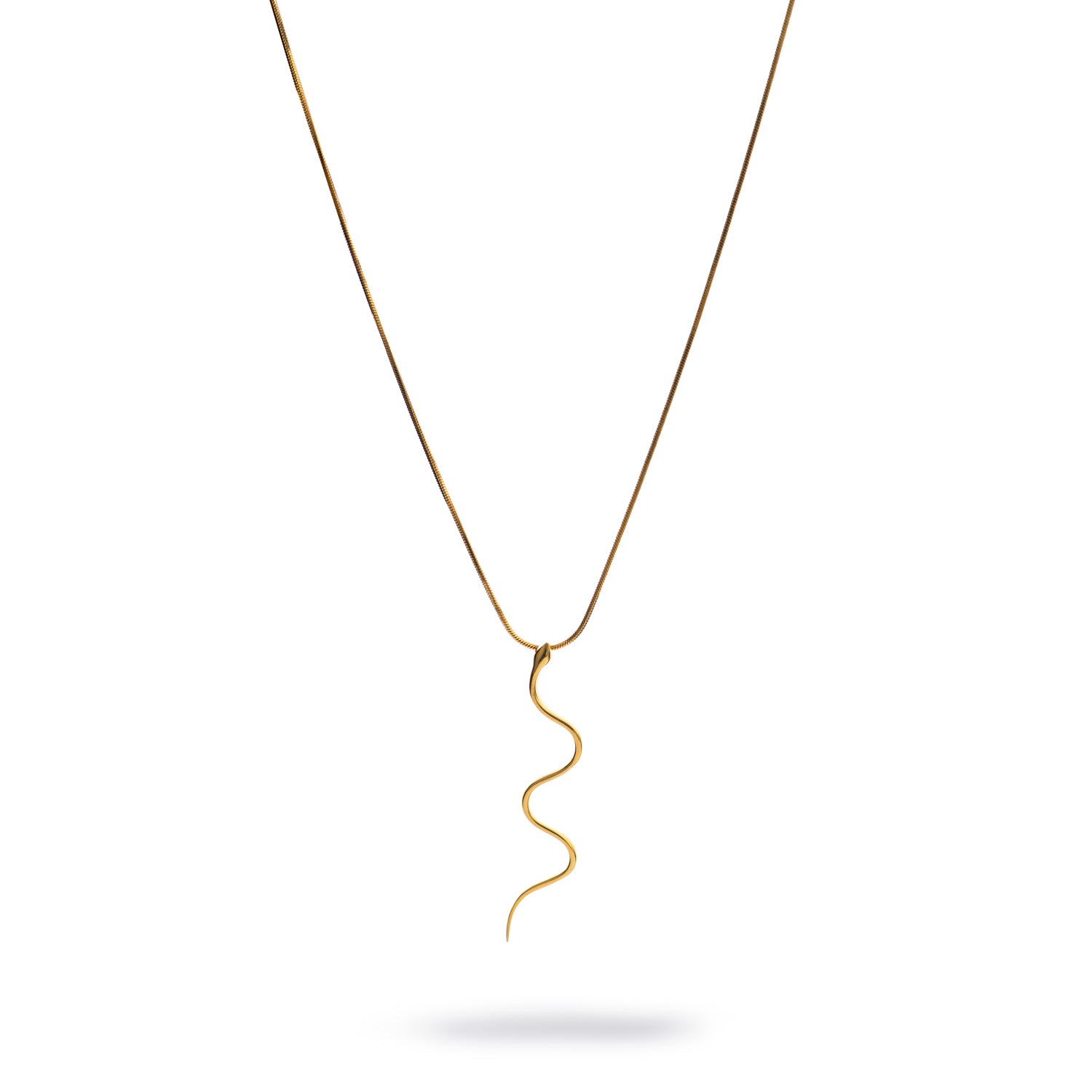 Eternal Serpent Gold Necklace