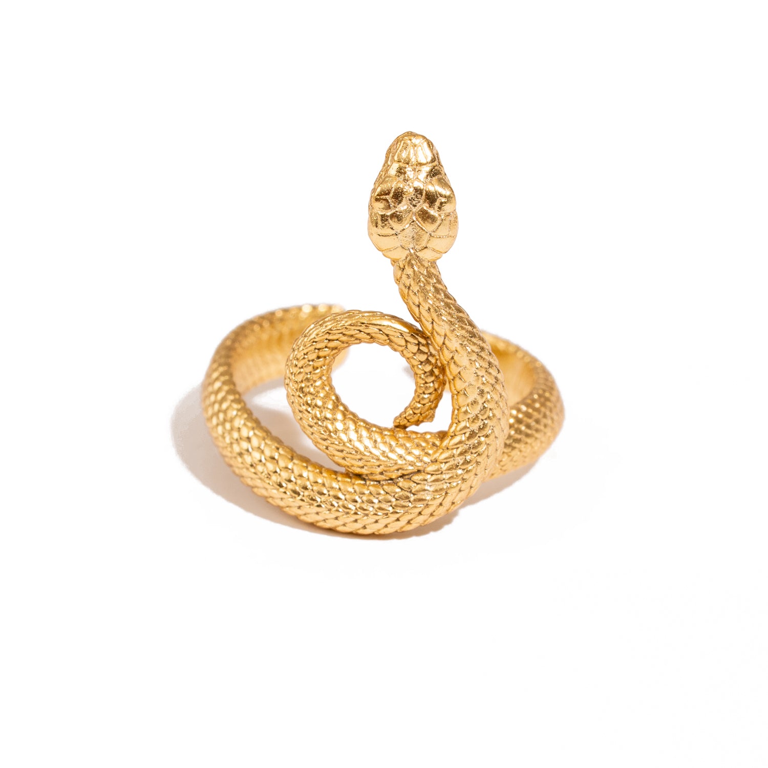 Eternal Serpent Gold Wrap Ring