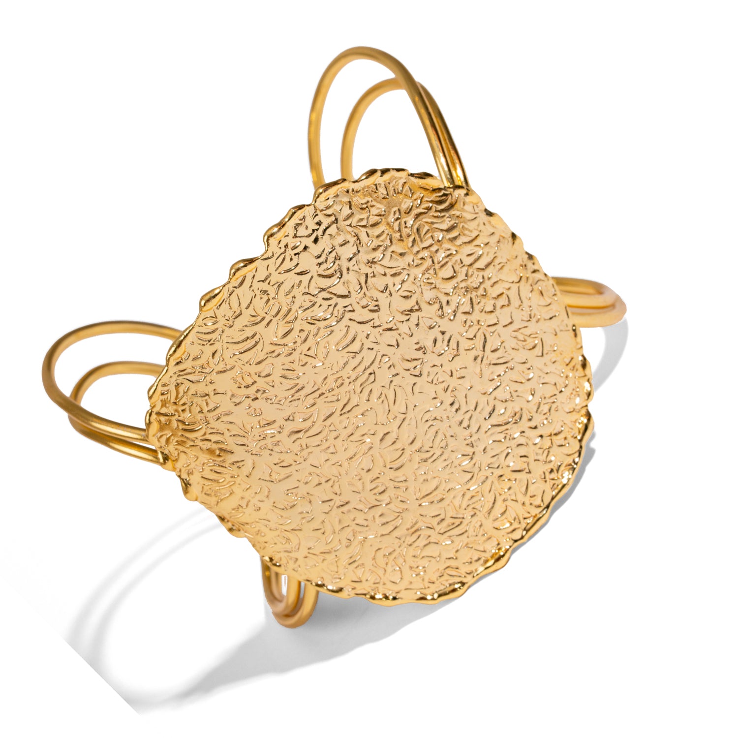 Golden Shield Arm & Cuff Bracelet
