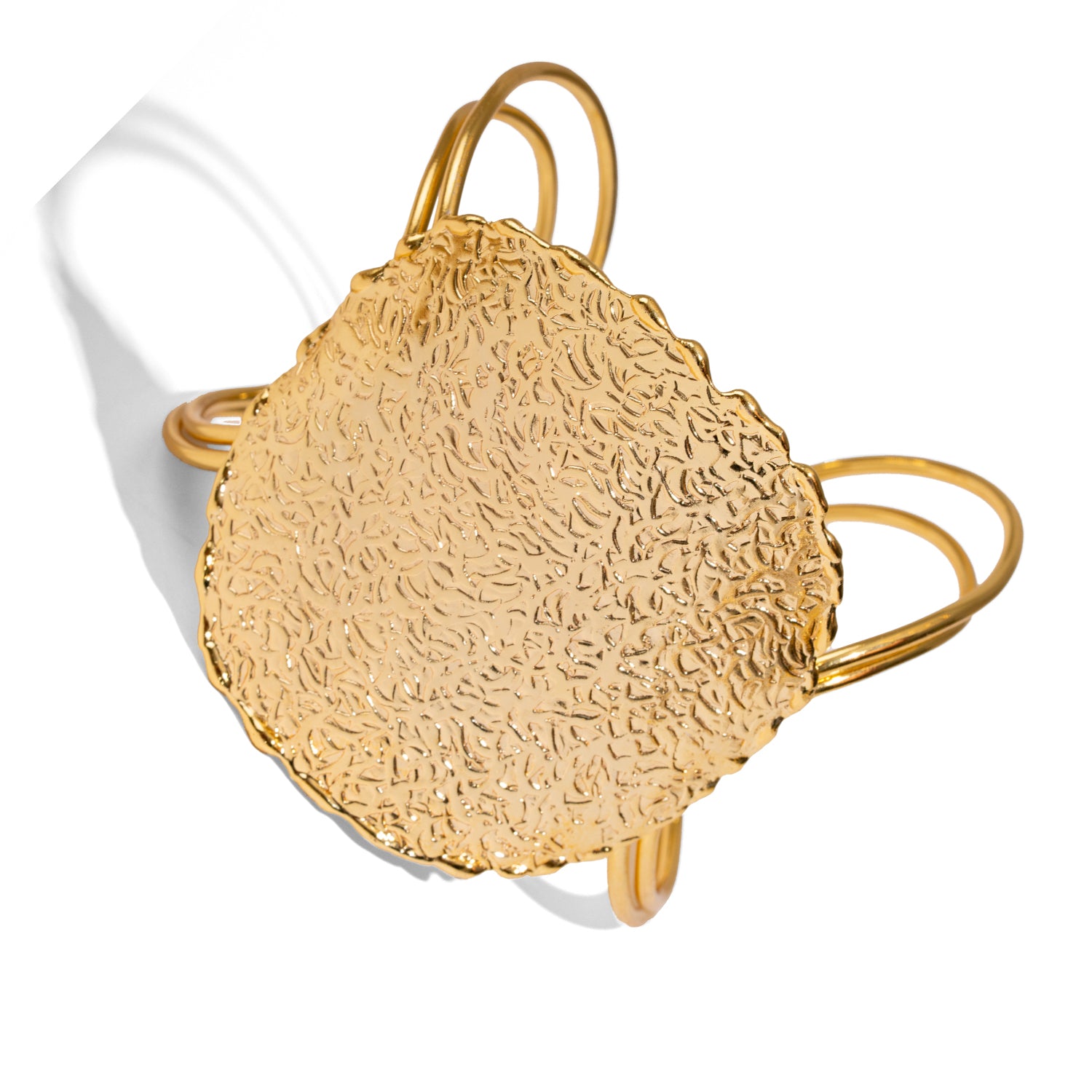 Golden Shield Arm & Cuff Bracelet