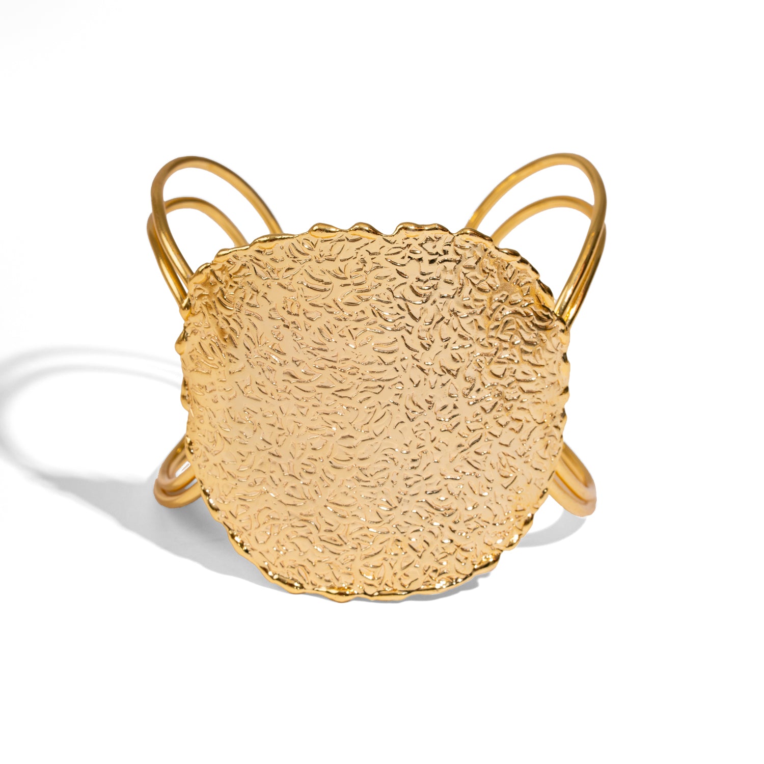 Golden Shield Arm & Cuff Bracelet