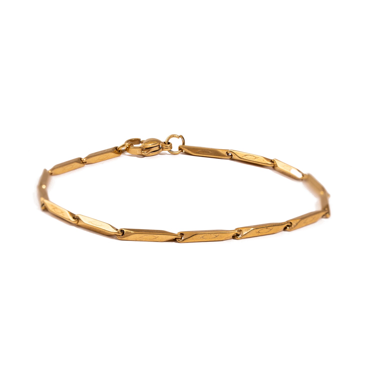 Golden Strength Men’s Chain Bracelet