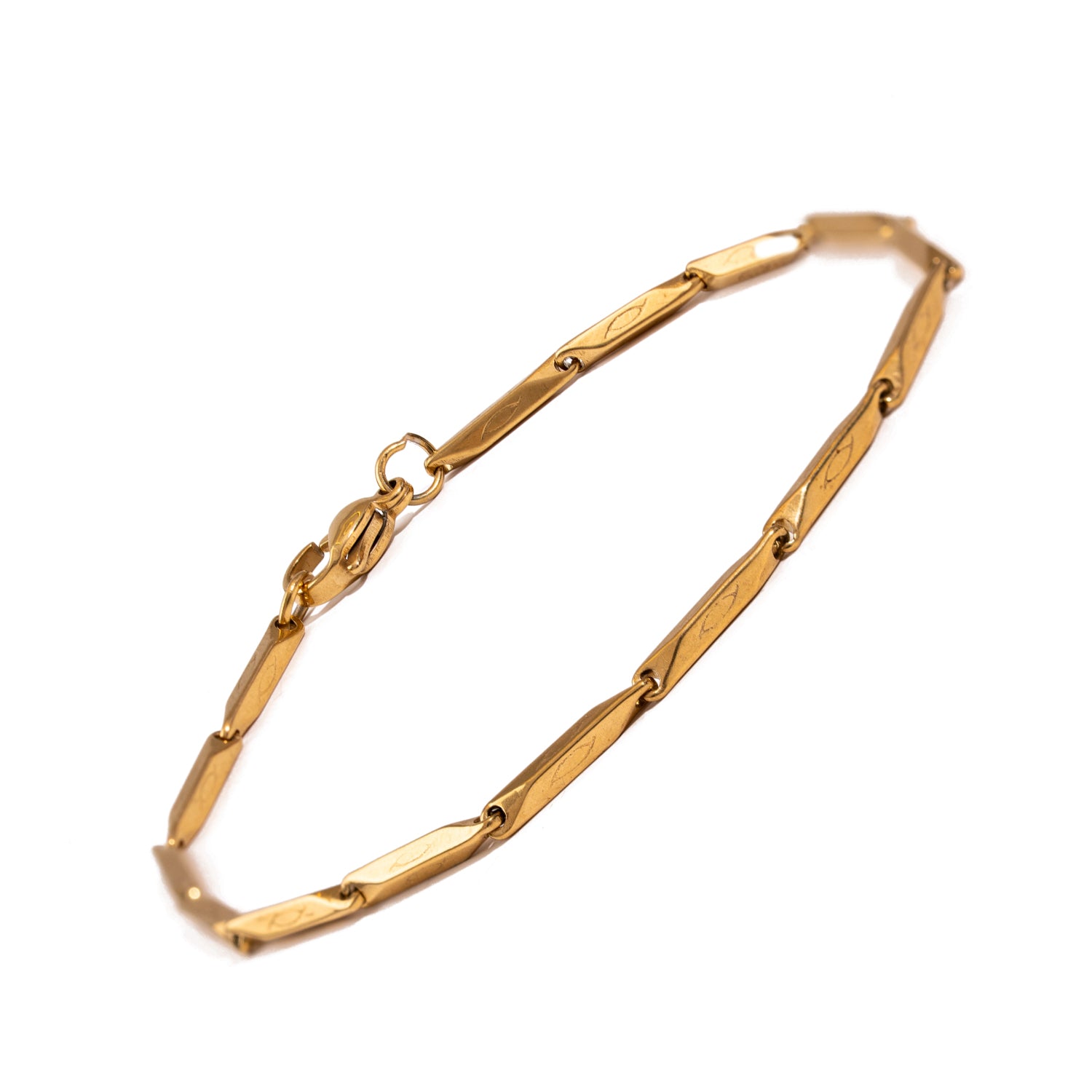 Golden Strength Men’s Chain Bracelet