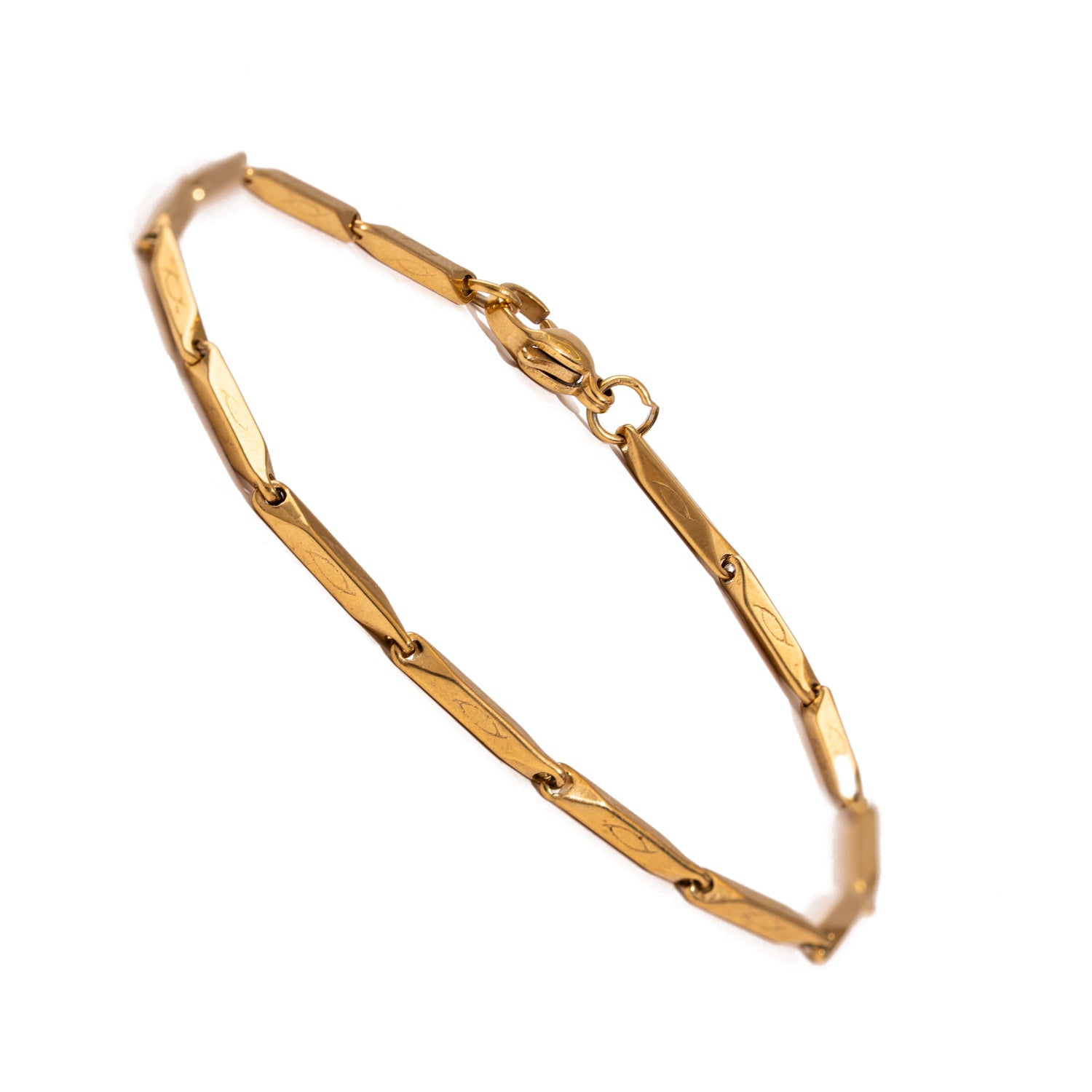 Golden Strength Men’s Chain Bracelet