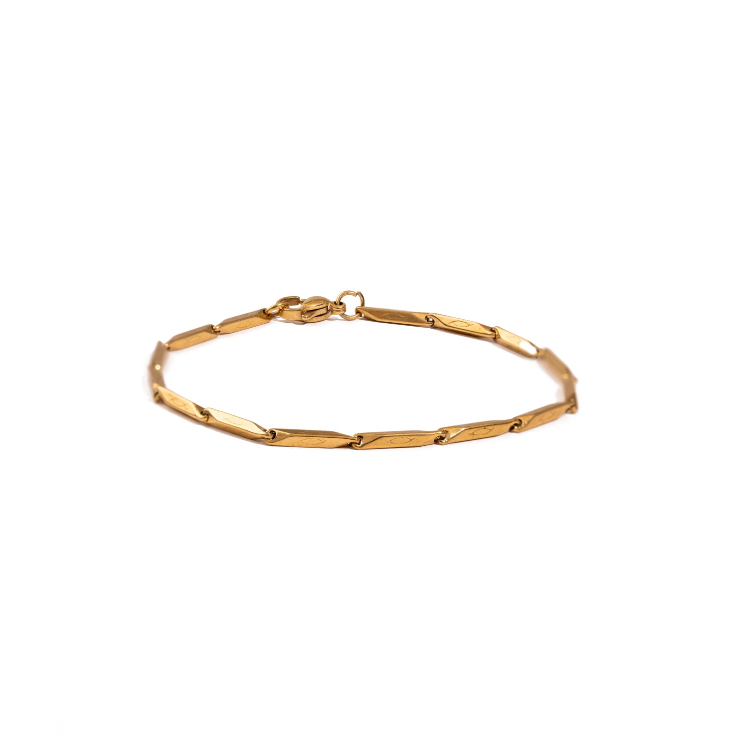 Golden Strength Men’s Chain Bracelet