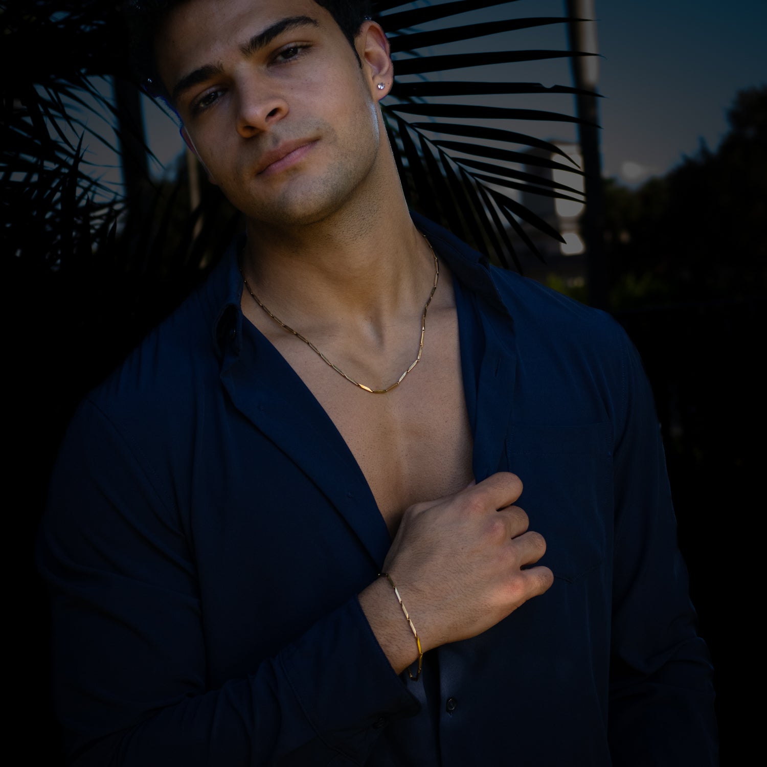 Golden Strength Men’s Chain Necklace
