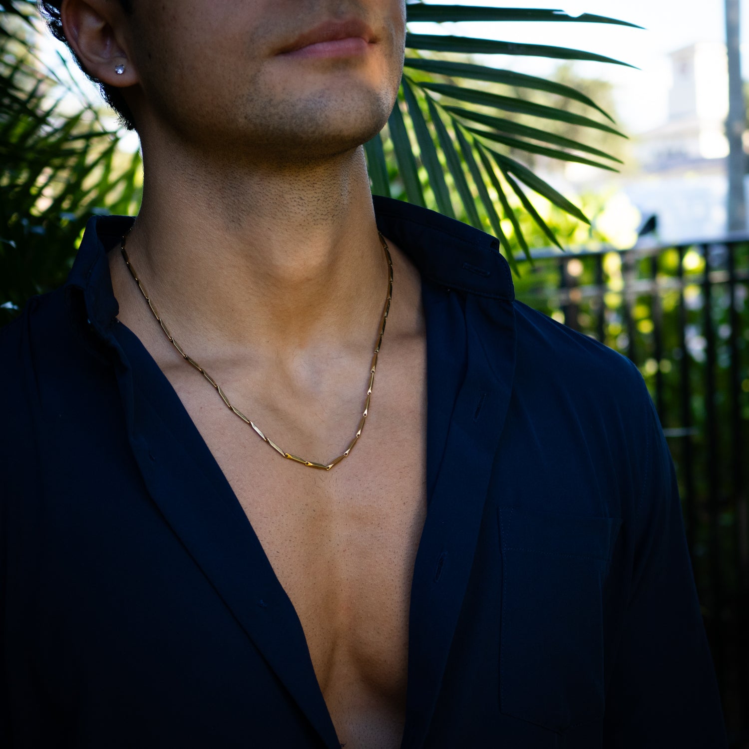 Golden Strength Men’s Chain Necklace