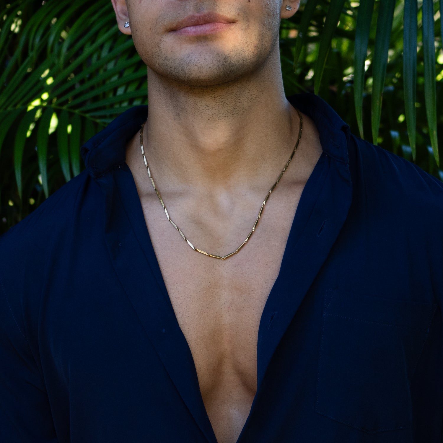 Golden Strength Men’s Chain Necklace