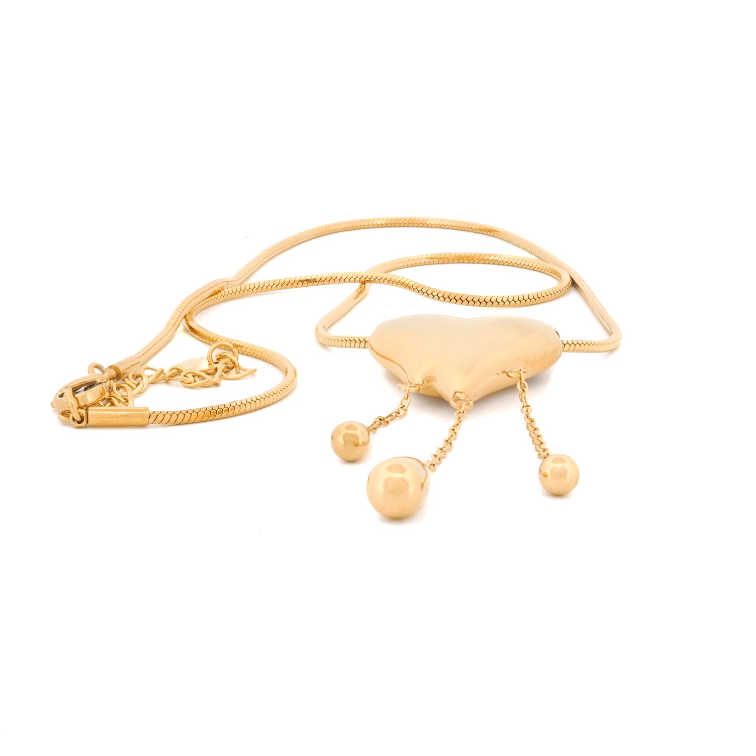 Golden Tears of Love Necklace