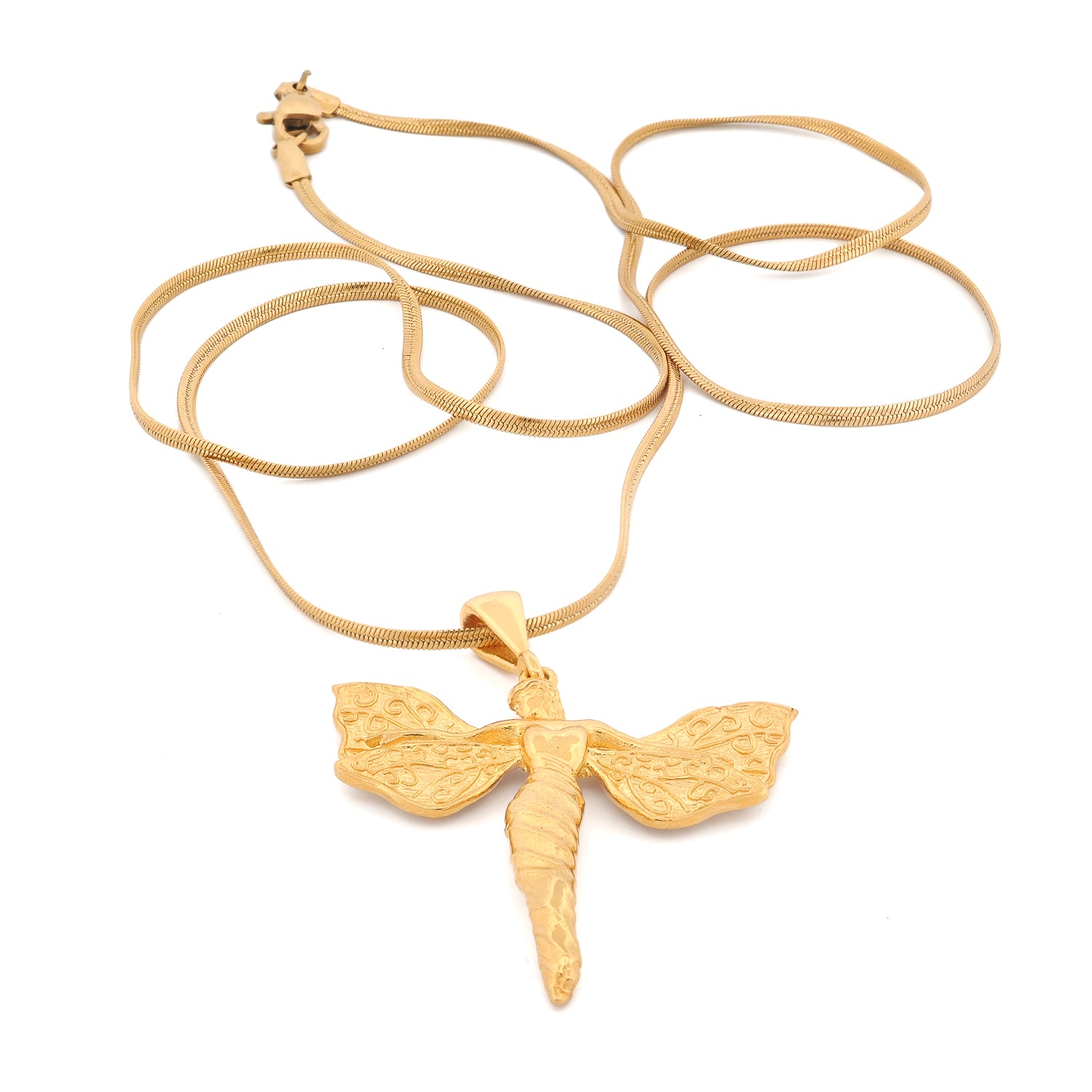 Heavenly Guardian Gold Vermeil Necklace