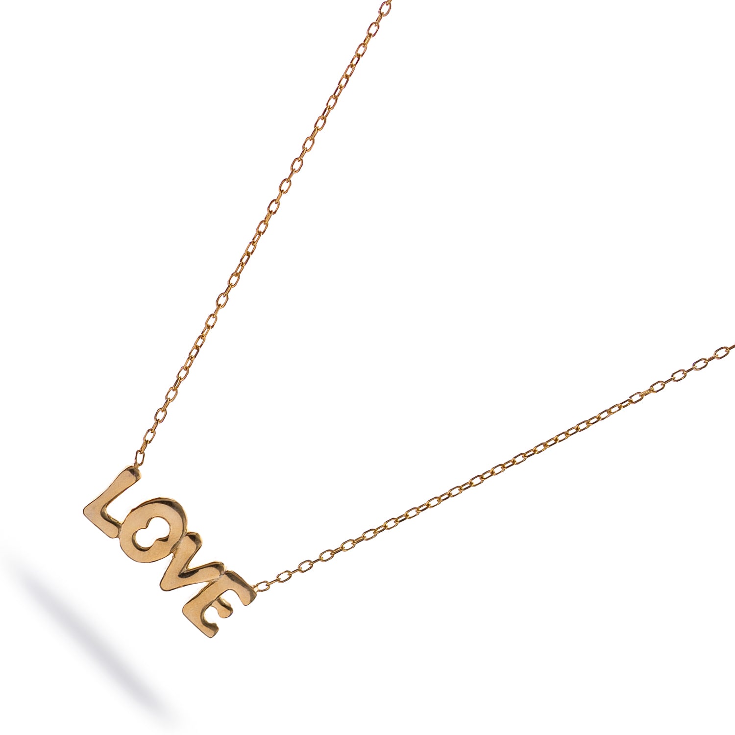 Love Letter Gold Necklace