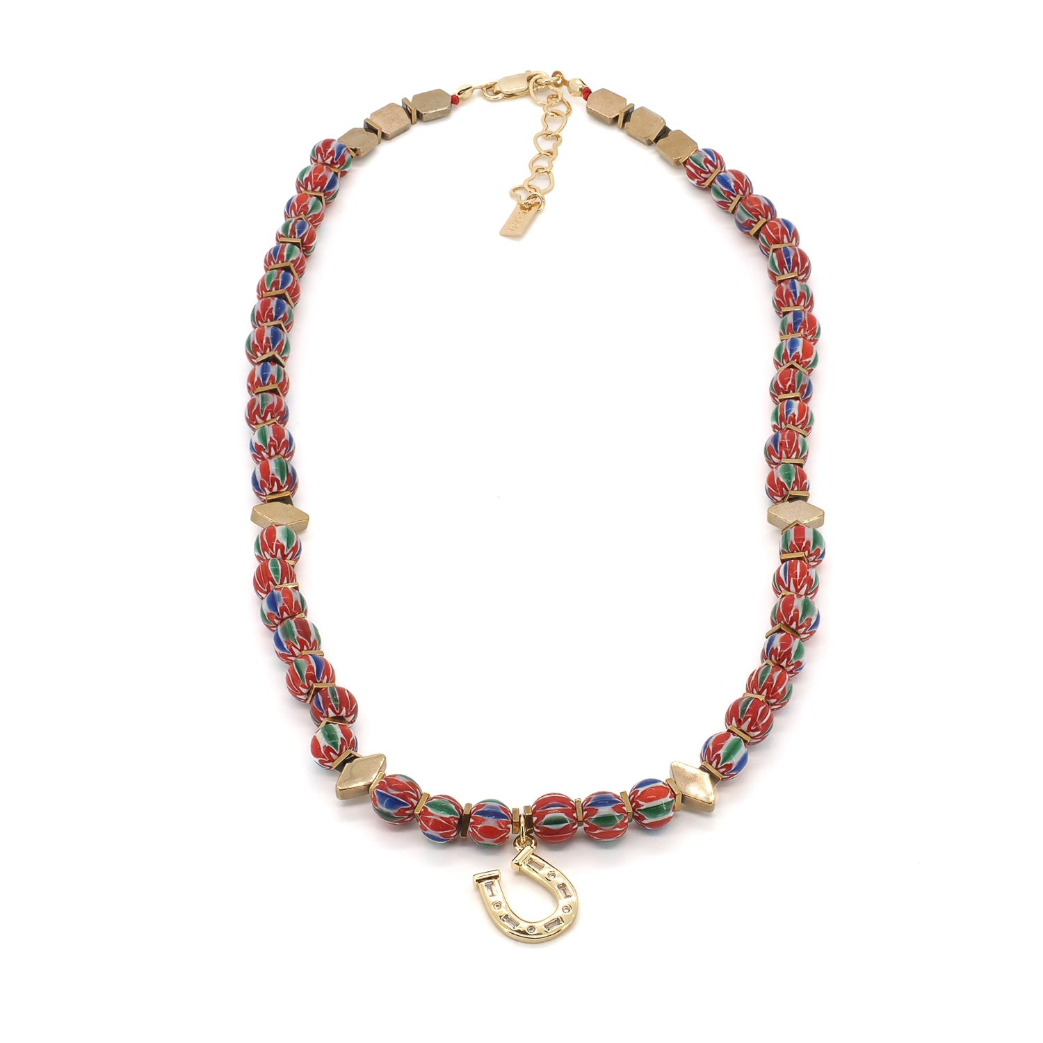 Lucky Horseshoe Bohemian Choker | Ebru Jewelry