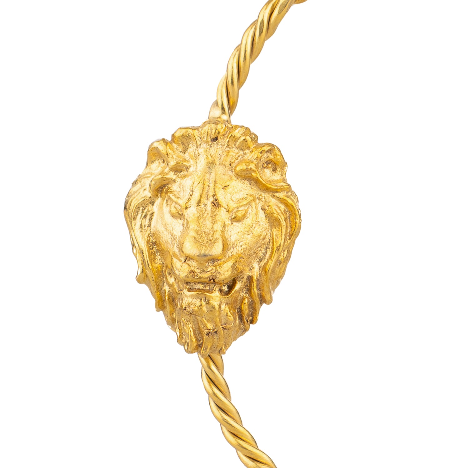 Majestic Lion Gold Vermeil Unique Ear Cuff
