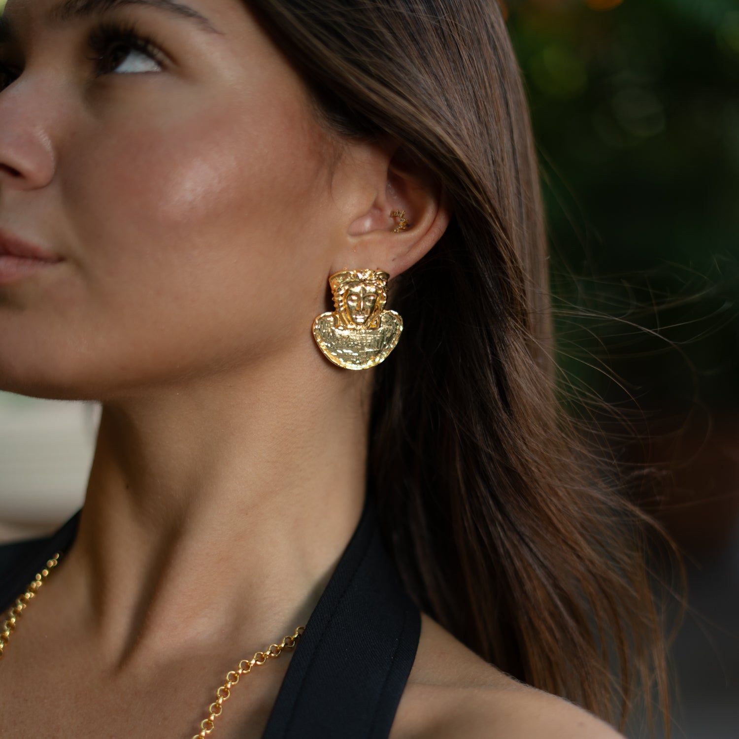 Medusa’s Gaze Stud Earrings