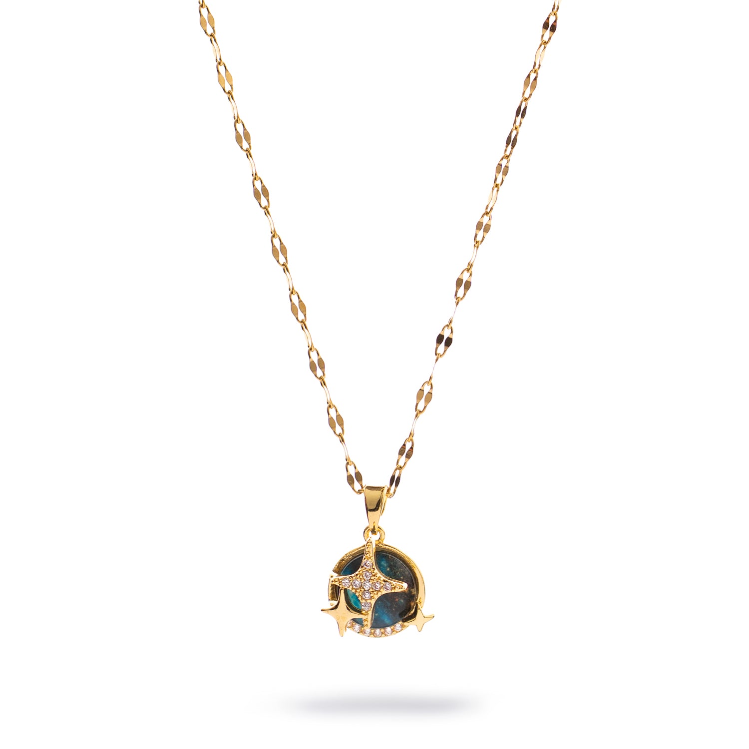 Midnight Sky Diamond Necklace