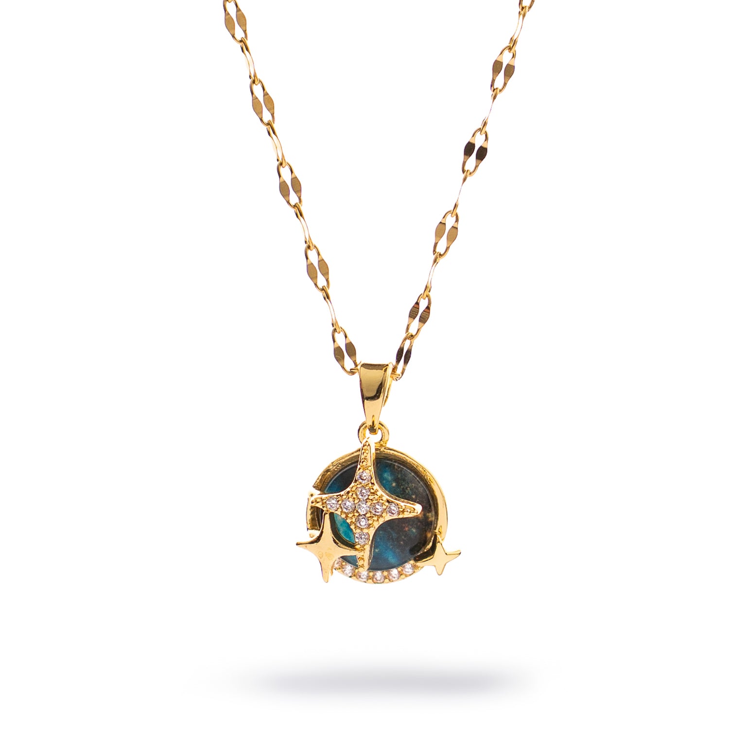 Midnight Sky Diamond Necklace
