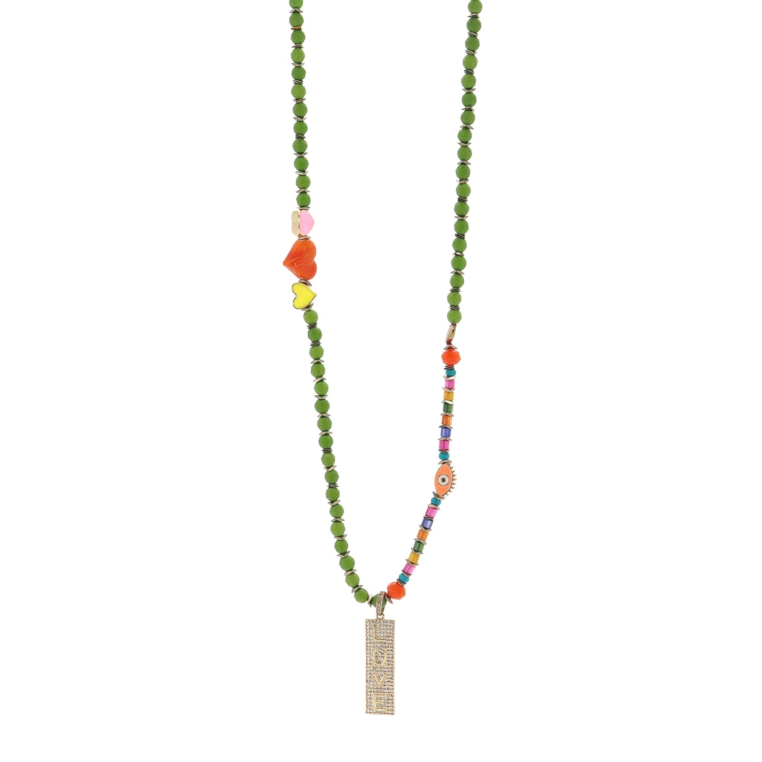 Rainbow Love Energy Handmade Necklace