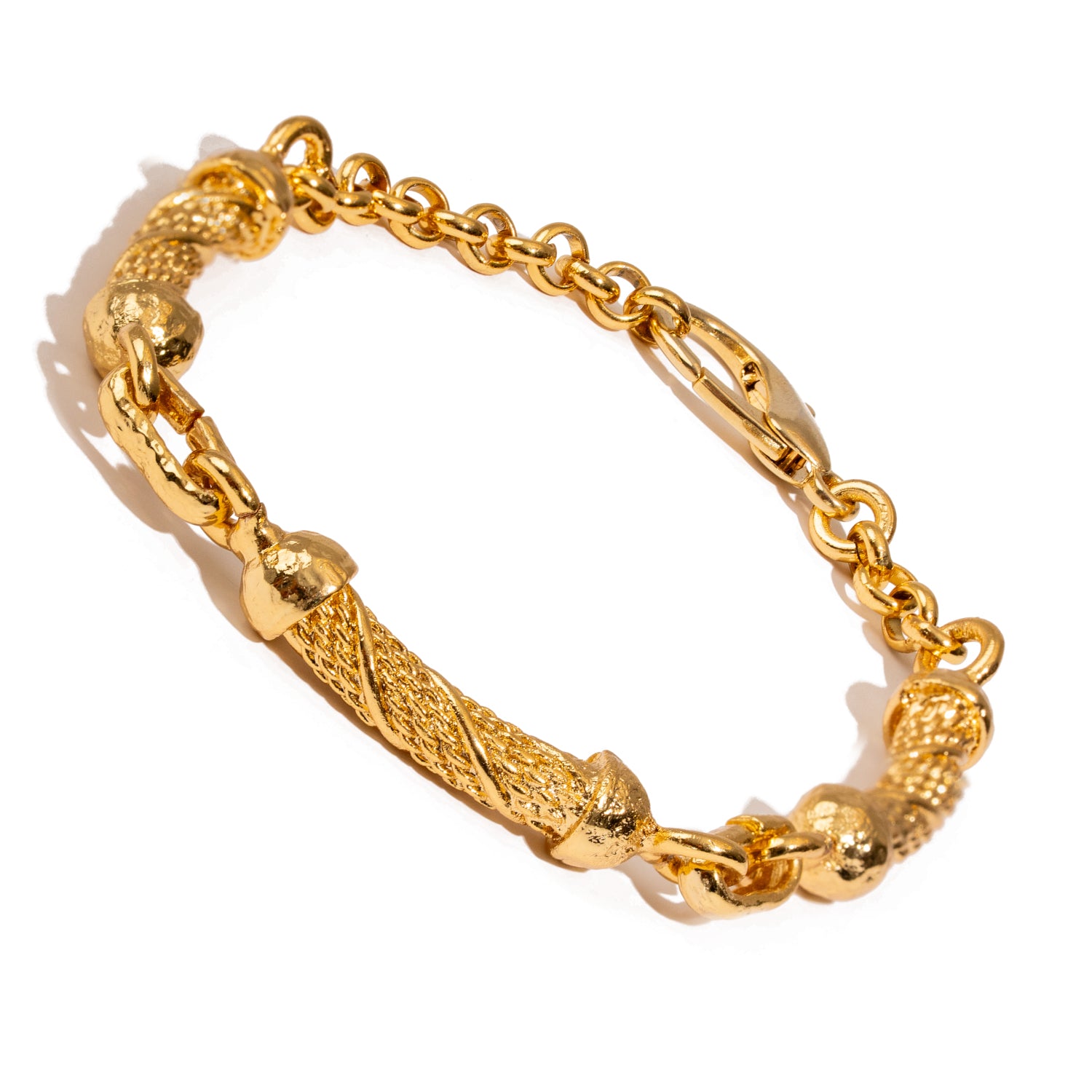 Regal Essence Gold Adjustable Bracelet