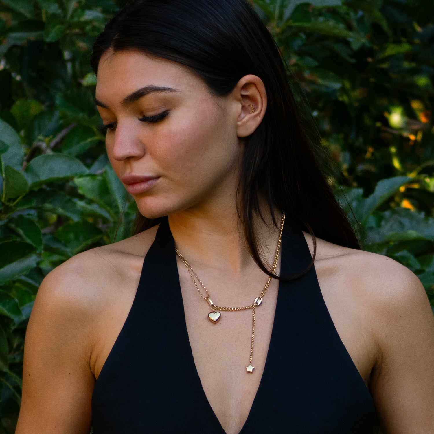 Stellar Love Statement Heart Necklace