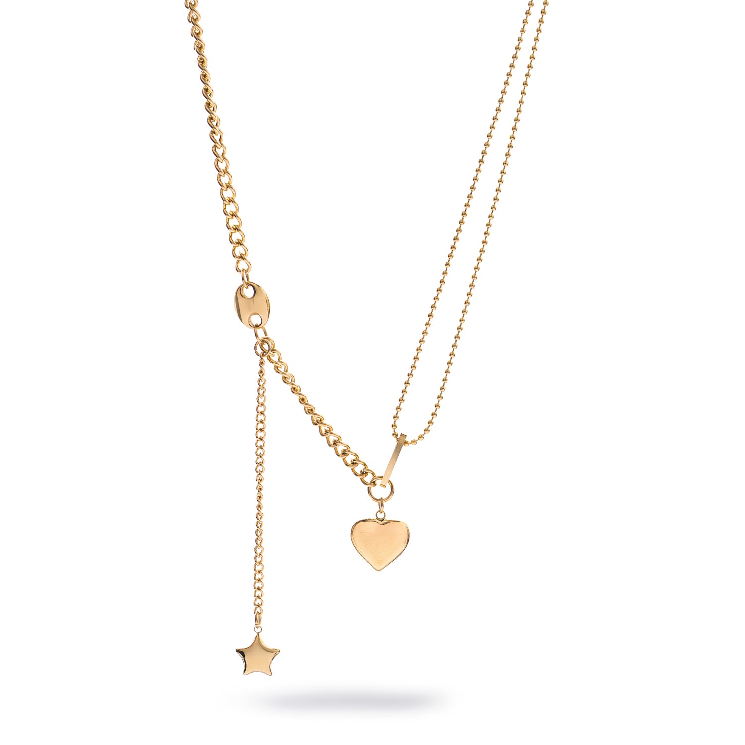 Stellar Love Statement Heart Necklace