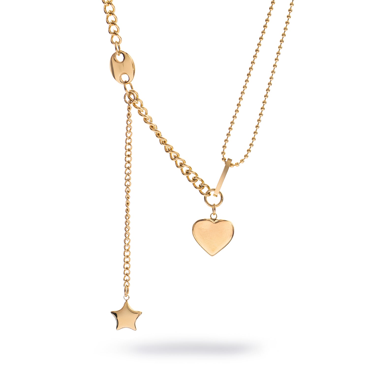 Stellar Love Statement Heart Necklace
