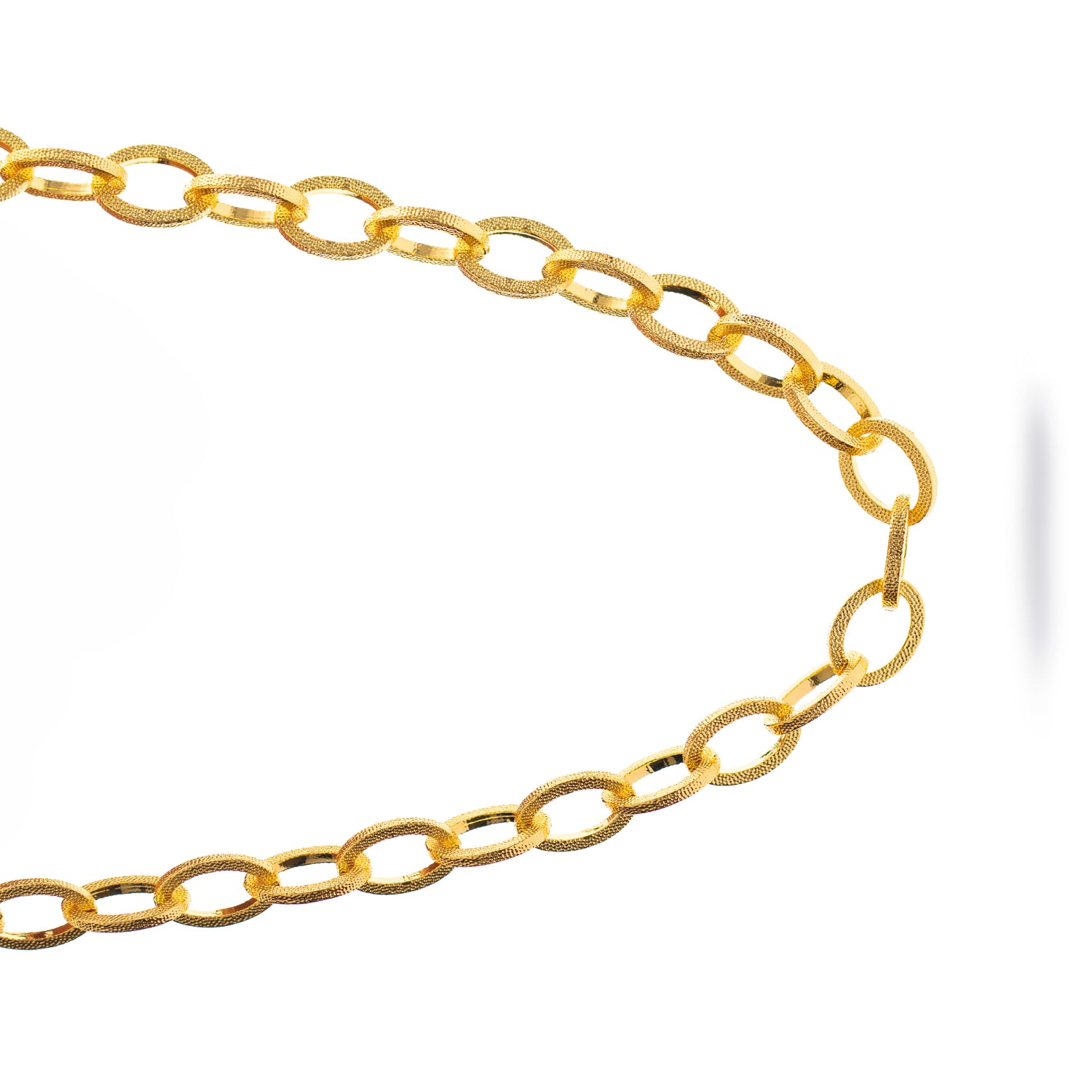 Timeless Strength Chunky Gold Choker Necklace