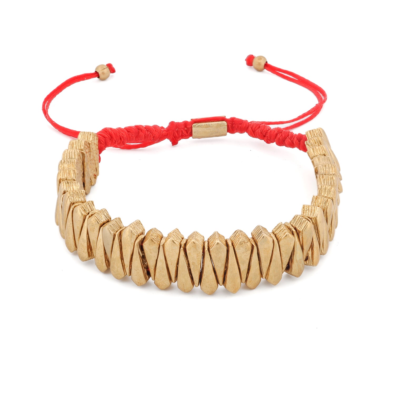 Warrior’s Luck Red Gold Unisex Bracelet