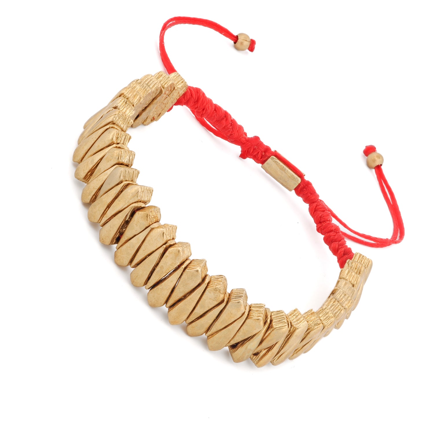 Warrior’s Luck Red Gold Unisex Bracelet